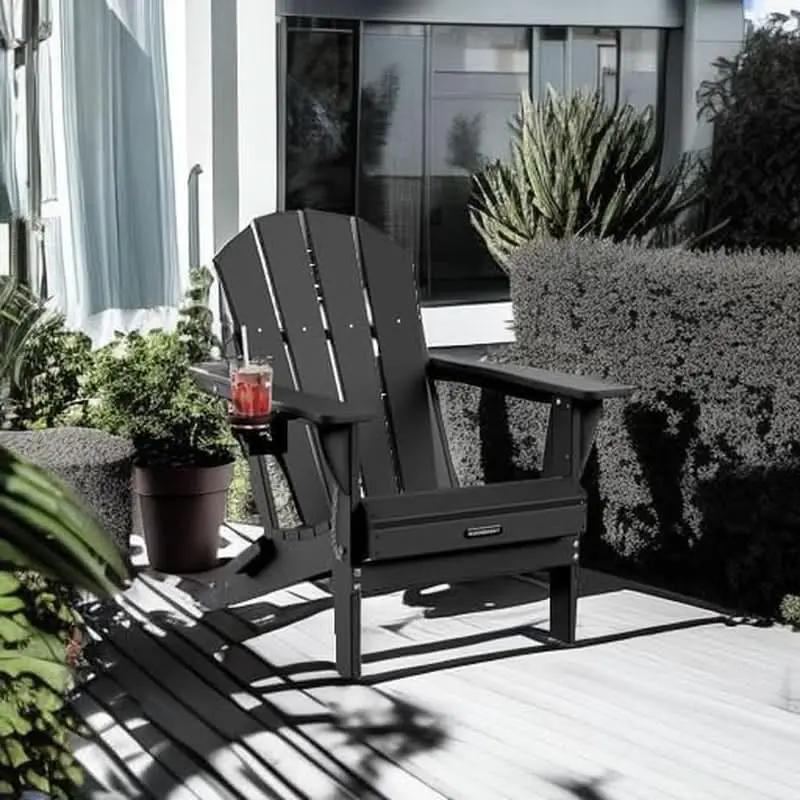 Folding Weather Resistant Adirondack Chairs for Outdoor Relaxation from PriceLows™
