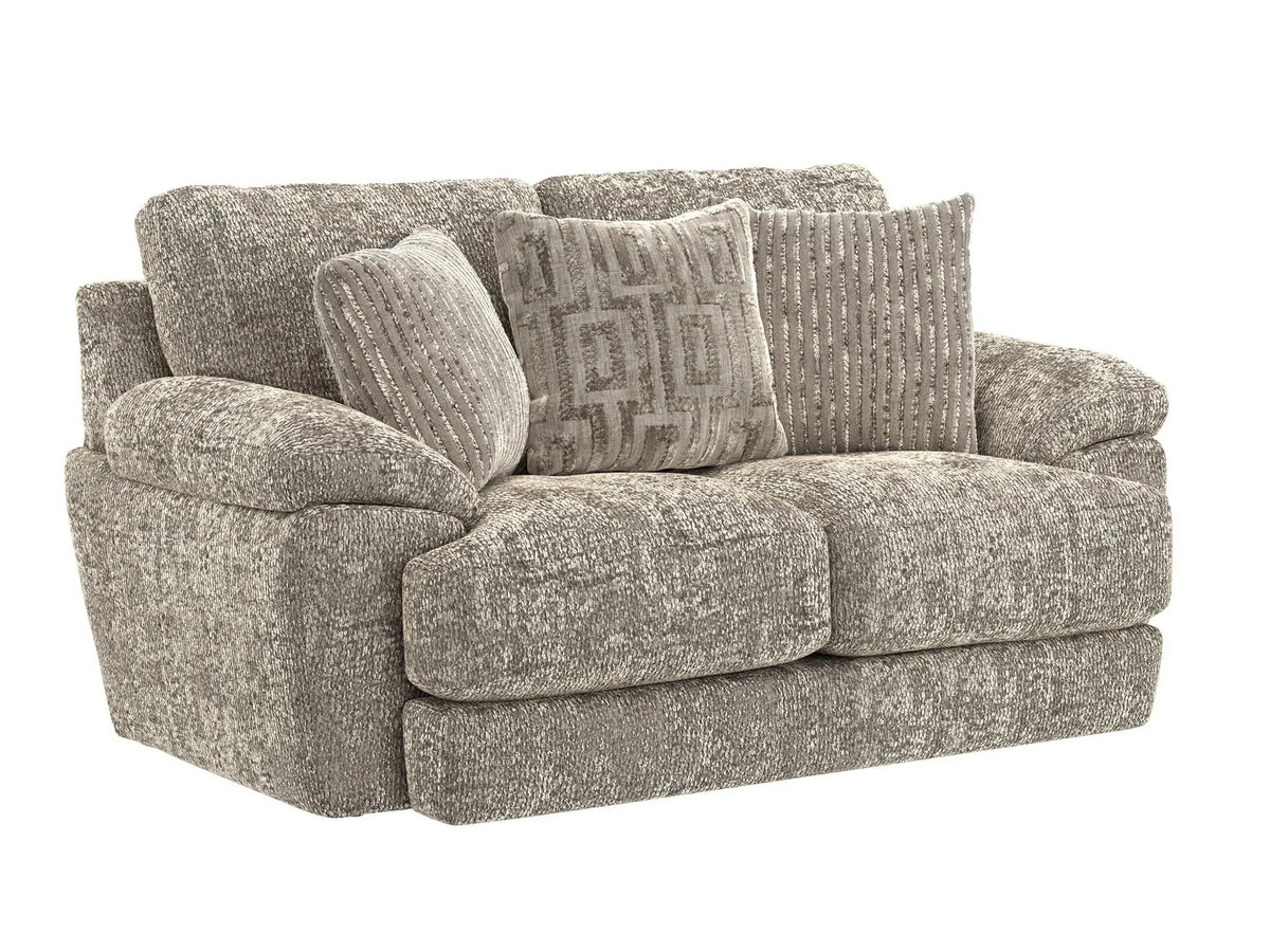 Jaden Fabric Loveseat | 2 Pieces | Chenille & Fabric | Living Room