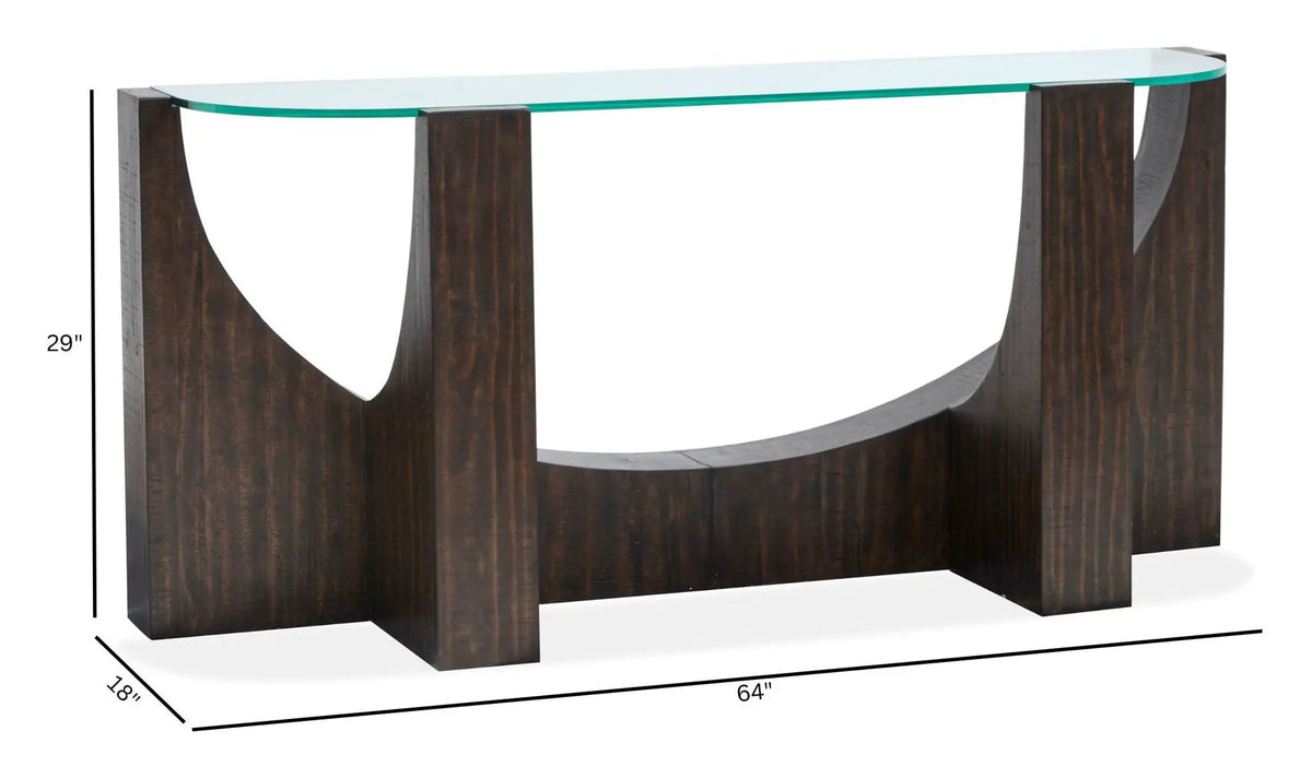Beckham End Table | 24 Inch Square | Modern Rustic Design | Occasional Collection