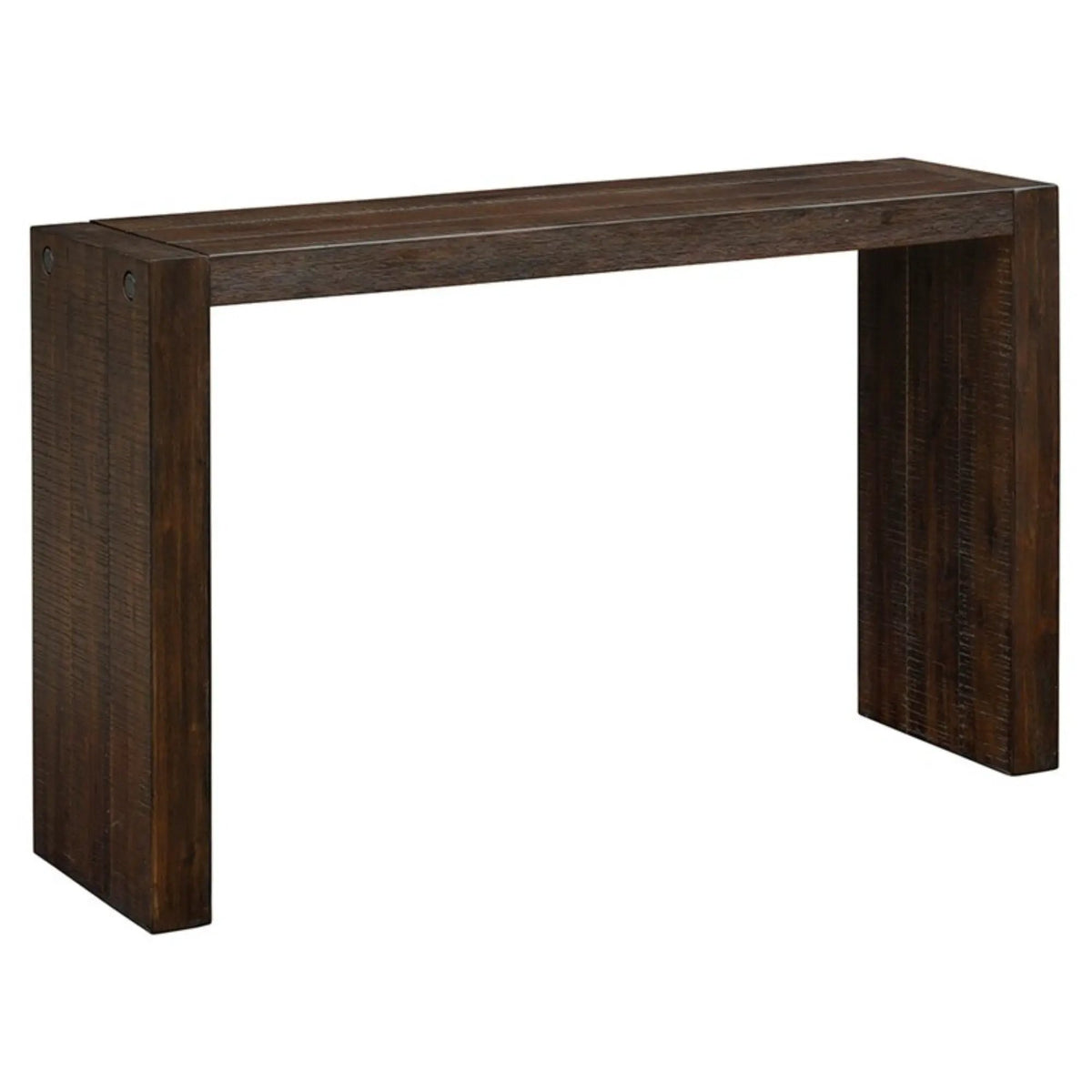 Modern Console Table | 54 Inch Width | Solid Wood Construction | Clean-Lined Design