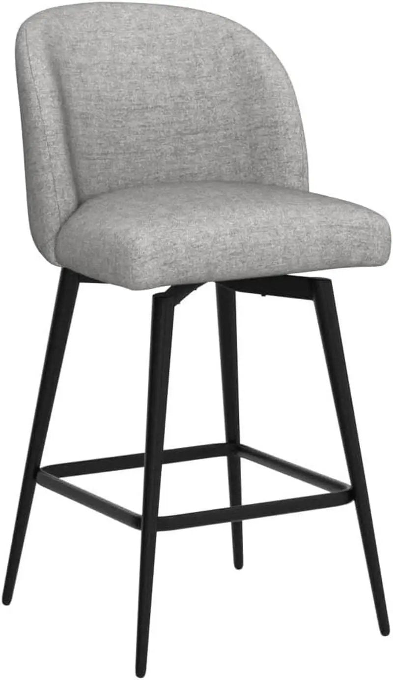 Counter Height Bar Stools Set of 3 26 Inch Seats 360 Swivel from PriceLows™