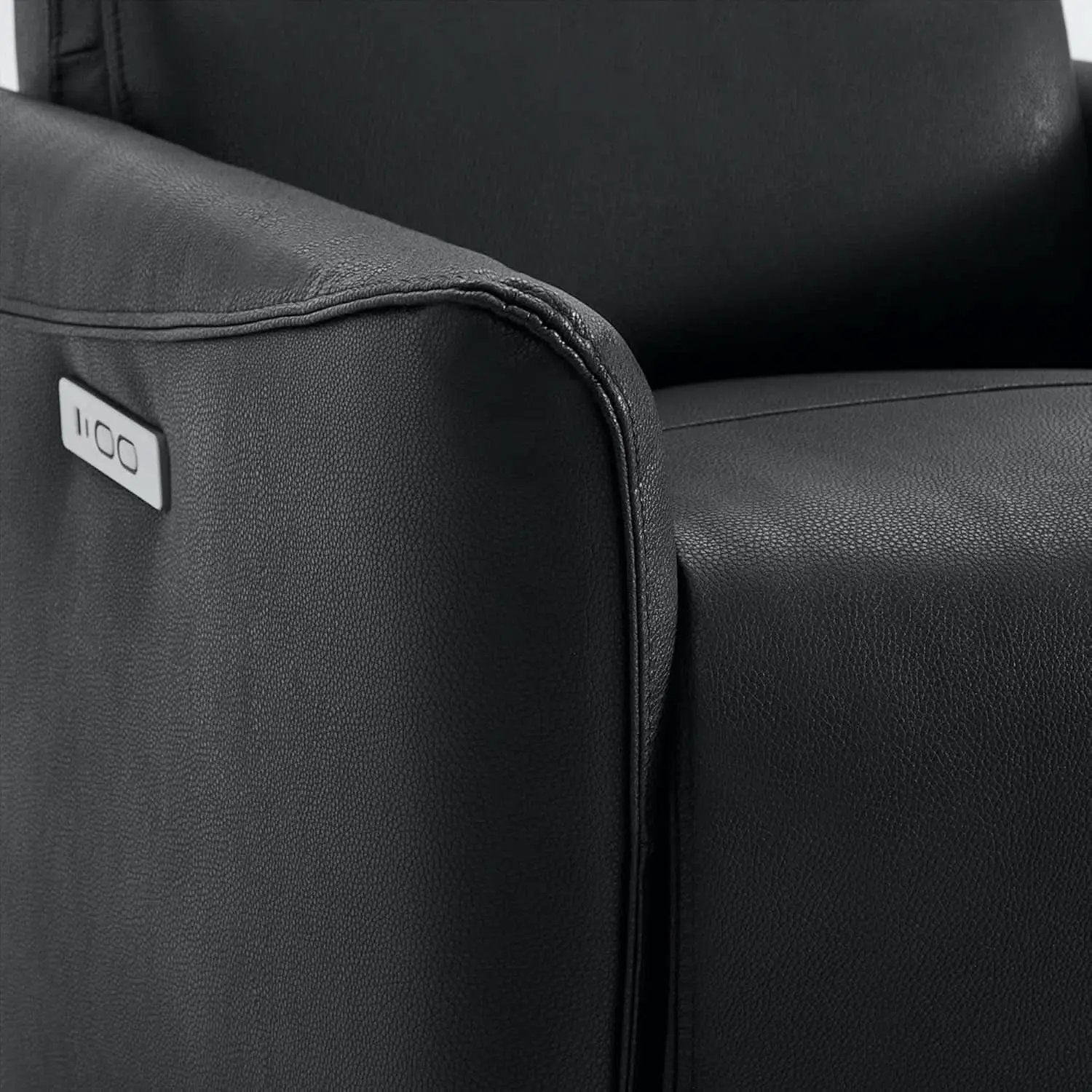 Power Recliner Chair USB Charging Lumbar Support Black from PriceLows™