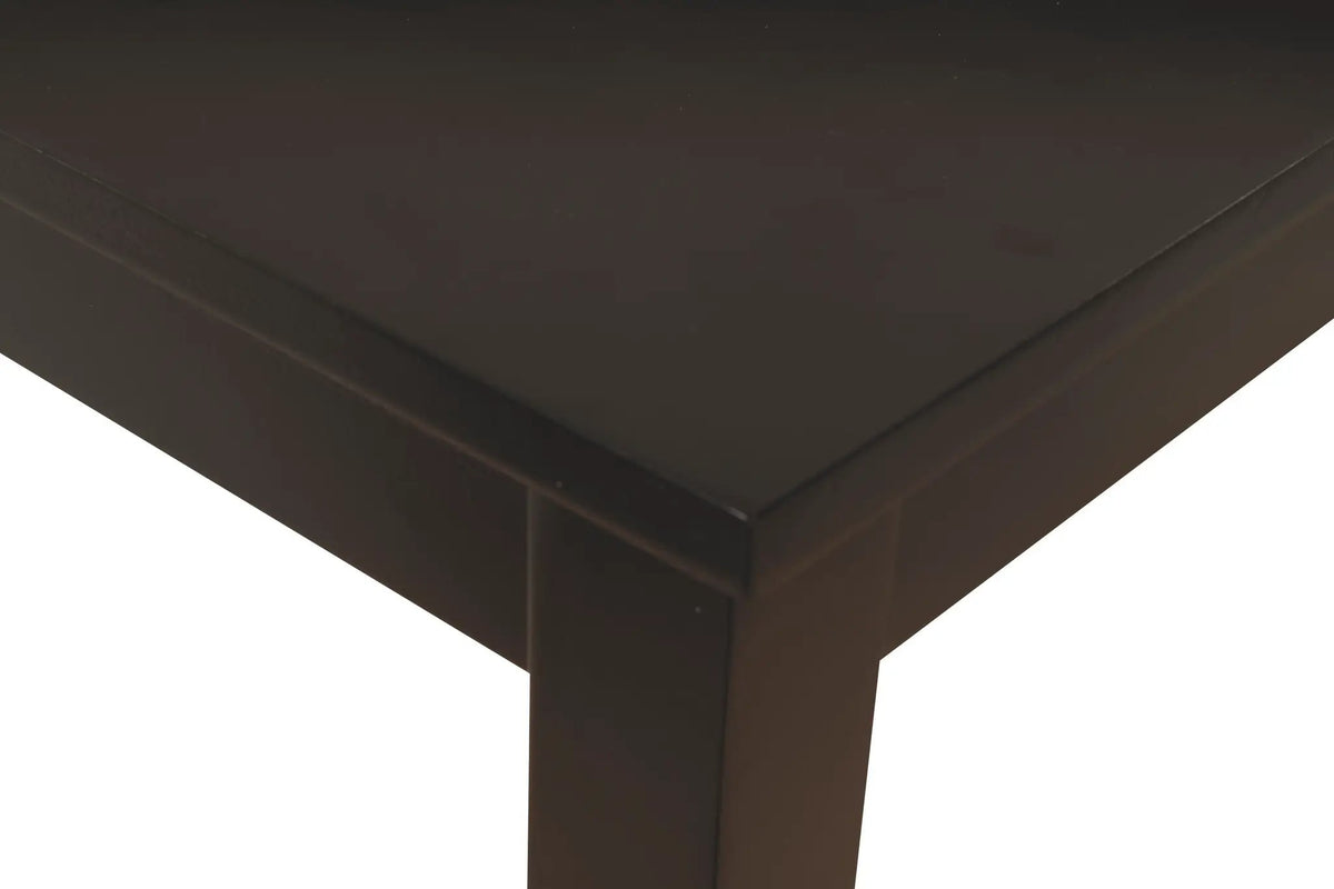 Kimonte Rectangular Dining Table | Dark Brown | Seats 4 | 45 Inch Width