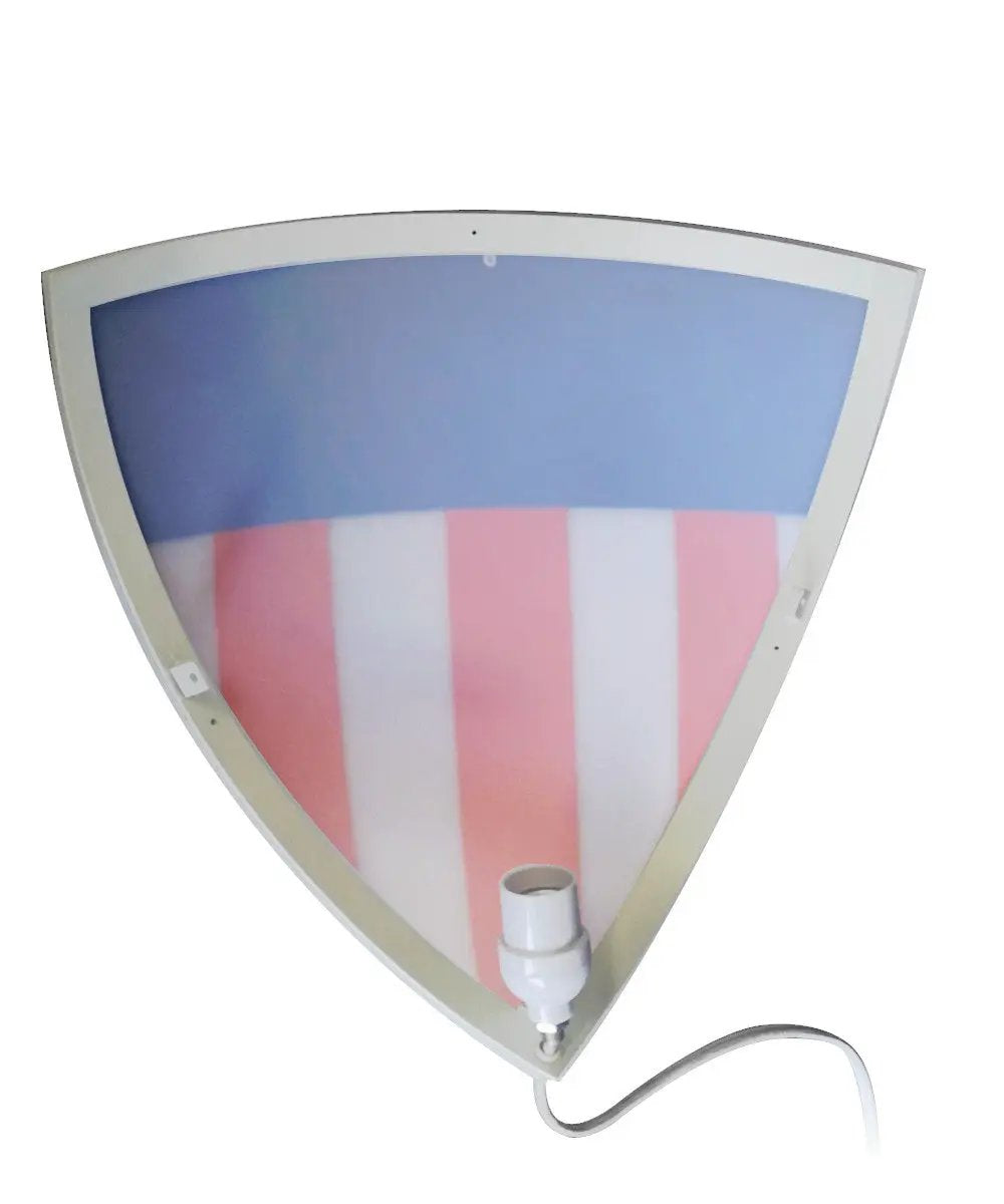 Triangle Corner Light | 16 Inch Width | Plug In Cord | Modern Style