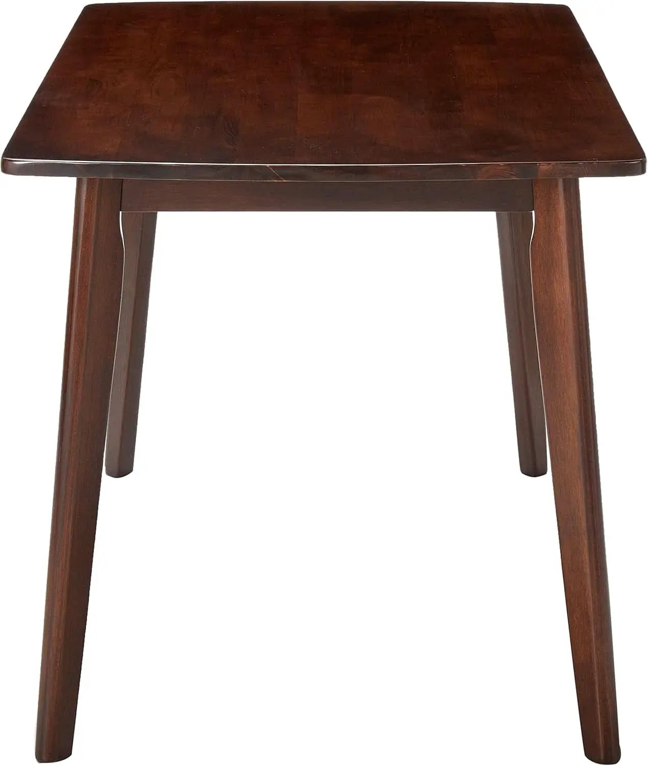 Shaye Walnut Dining Table Solid Wood 47.2 Inch Length from PriceLows™