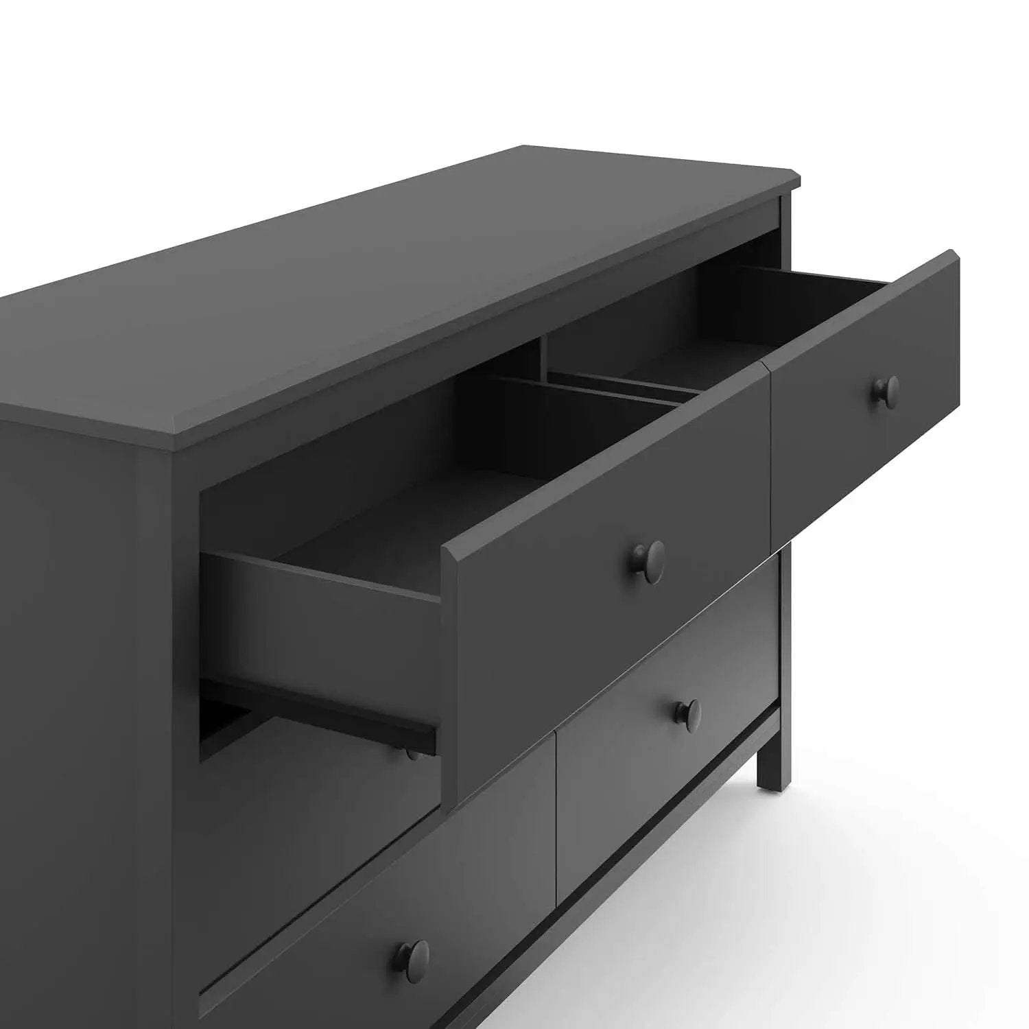 Alpine Gray 6 Drawer Dresser GREENGUARD Gold Certified from PriceLows™