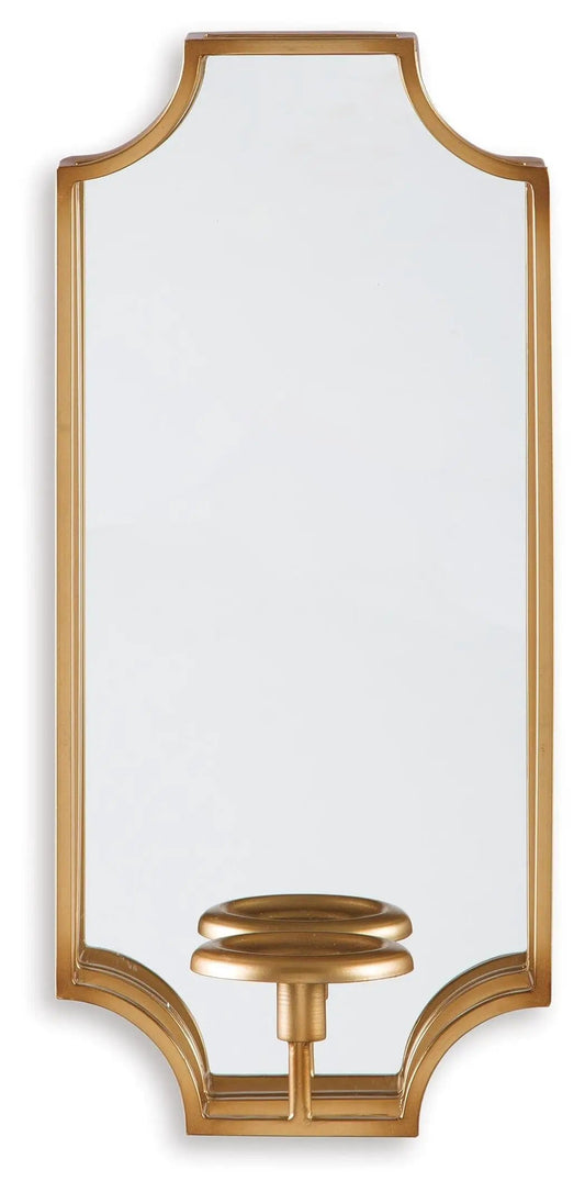 Dumi Wall Sconce | 8.63 x 4.5 x 20.38 in | Metal | Gold Finish