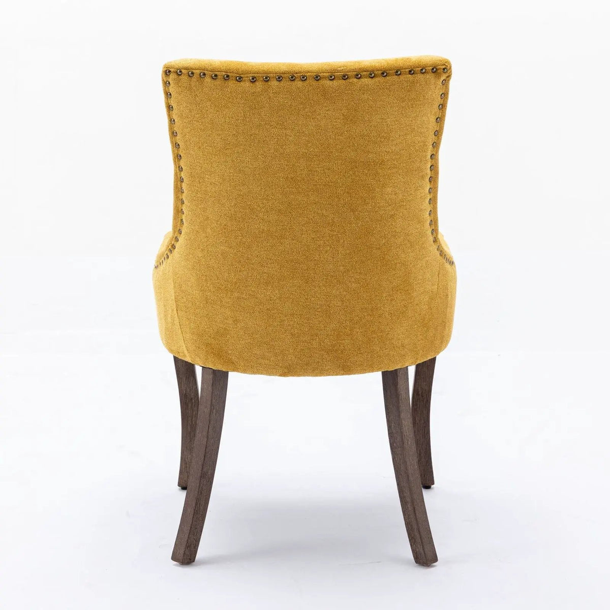 Ultra Side Dining Chairs | Set Of 2 | Luxurious Fabric | Mid-Century Modern Look