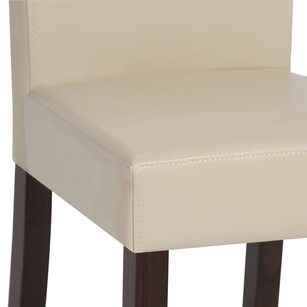 Acadian Parson Dining Chairs | Set Of 2 | Upholstered Seats | Solid And Engineered Wood