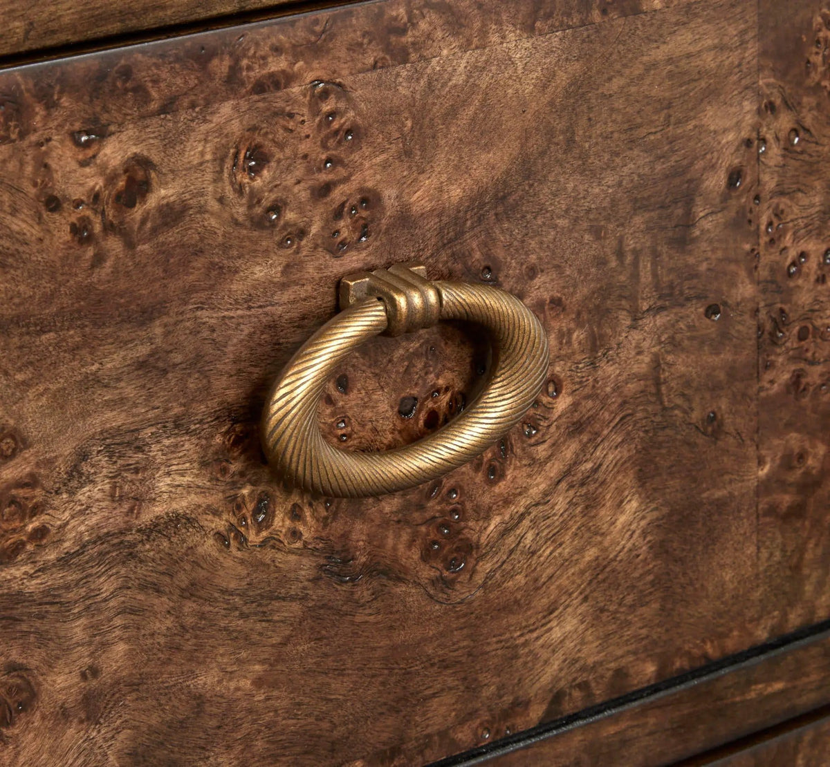Rowan Drawer Dresser | 2 Pieces | Brass | Bedroom