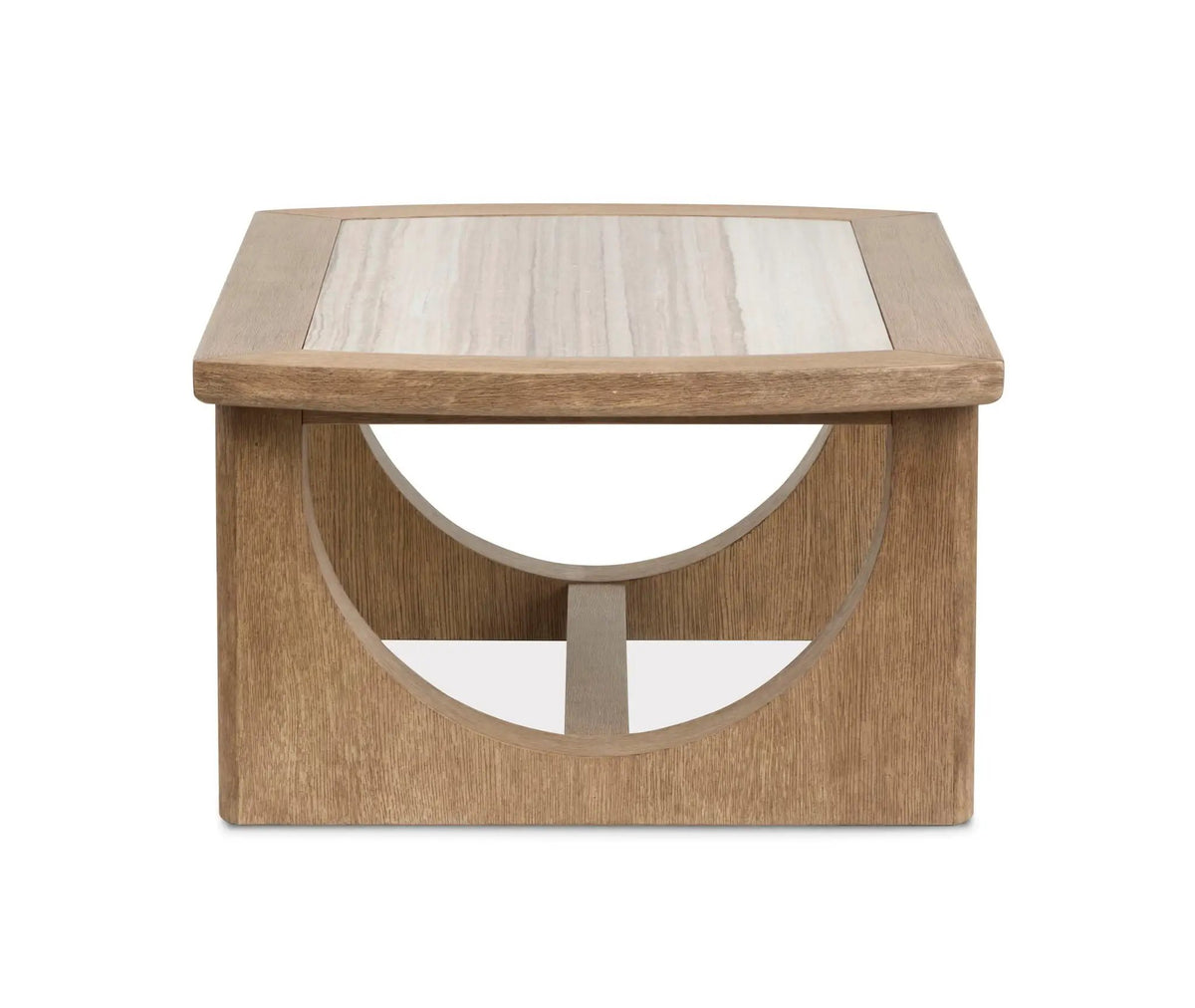 Bradford Rectangular End Table | Granite Top | 26 Inch Width | Versatile Design