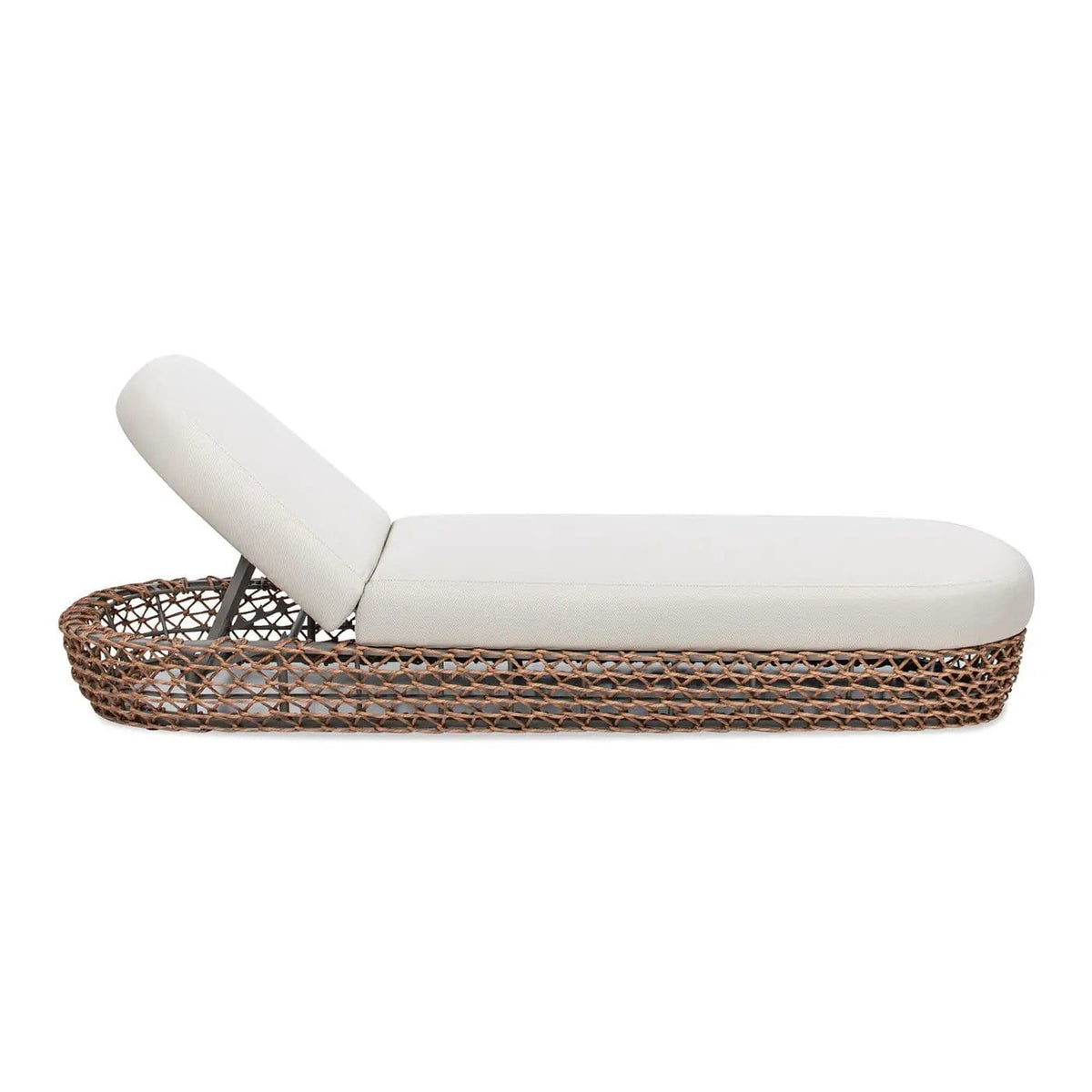 Willow Sunbrella Upholstered Patio Lounger Chaise | 32 x 80.5 x 14 in | Outdoor Living Furniture | Outdoor Living