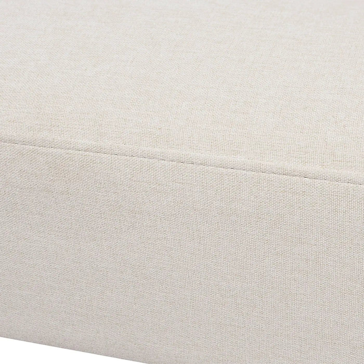 Jared Versatile Roll Arm Tufted Bench Settee | 2 Pieces | Fabric & Plywood | Home