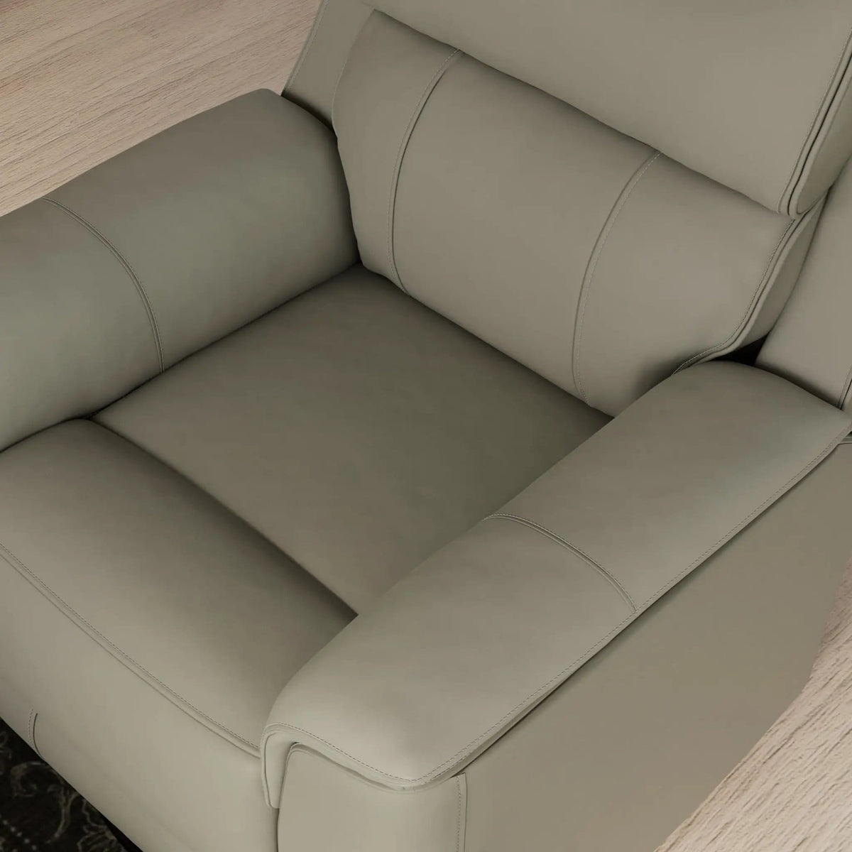 Oslo Manual Swivel Glider Recliner Swivel Glider Chair | 3 Pieces | Wood | Living Room