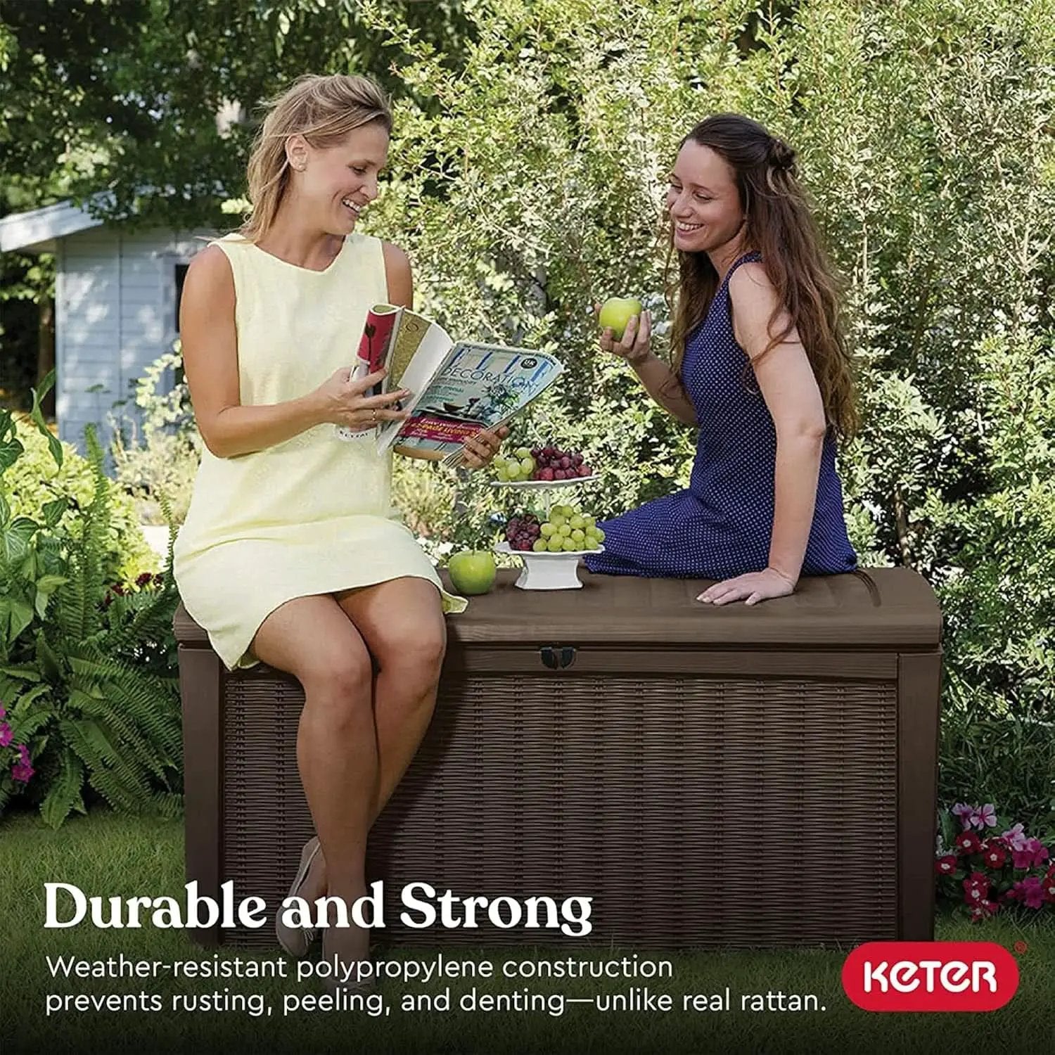 Outdoor Waterproof Storage Deck Box for Garden Use from PriceLows™