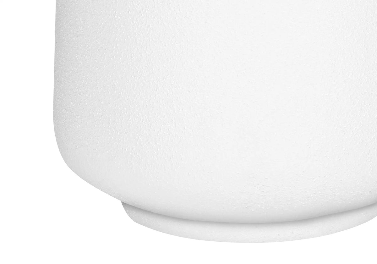 Cream Ceramic Table Lamp | Tapered Base | 26 Inch Height | 3-Way Rotary Switch