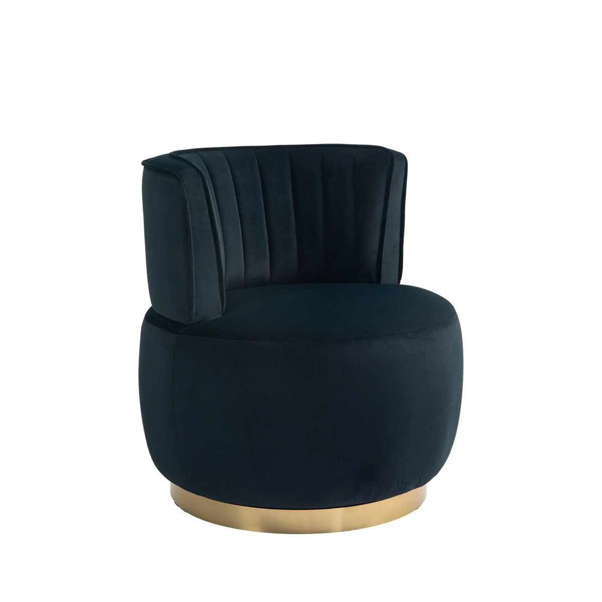 360 Degree Swivel Barrel Chair | Cuddle Accent Sofa Chair | Super Soft Fabric | Wrap-Around Barrel Back