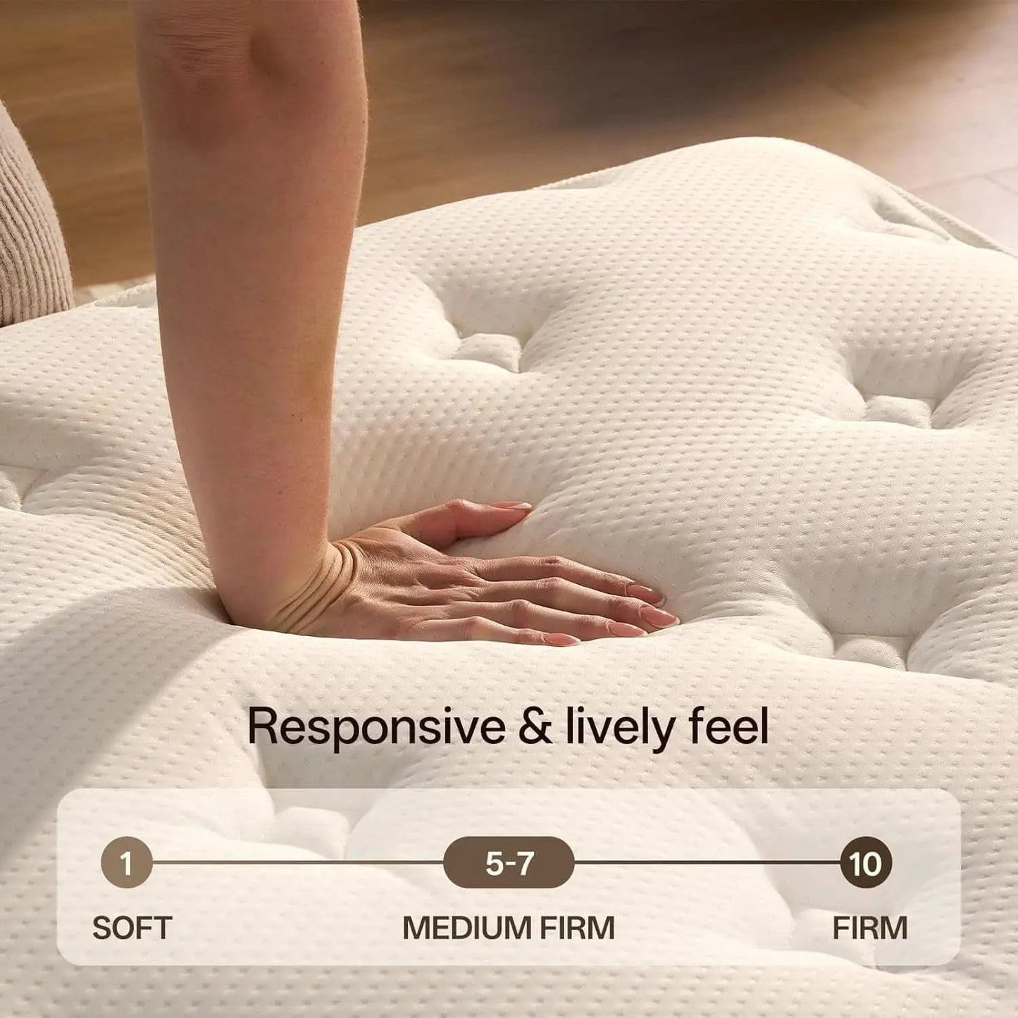 Full Size Memory Foam Hybrid Mattress SerenitySupport from PriceLows™