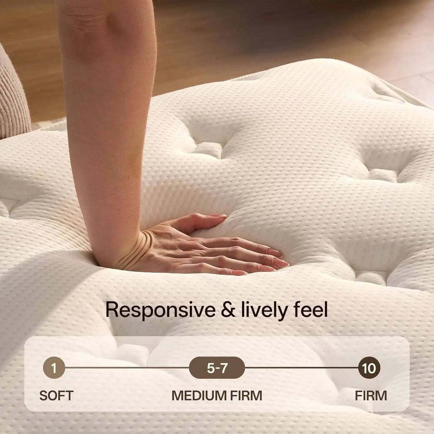 Full Size Memory Foam Hybrid Mattress SerenitySupport from PriceLows™