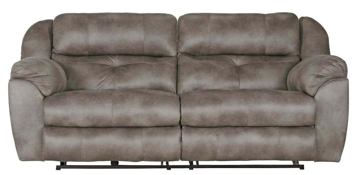Ferrington Power Lay Flat Reclining Sofa with Power Adjustable Headrest & Lumbar | 2 Pieces | Polyester & Fabric | Living Room
