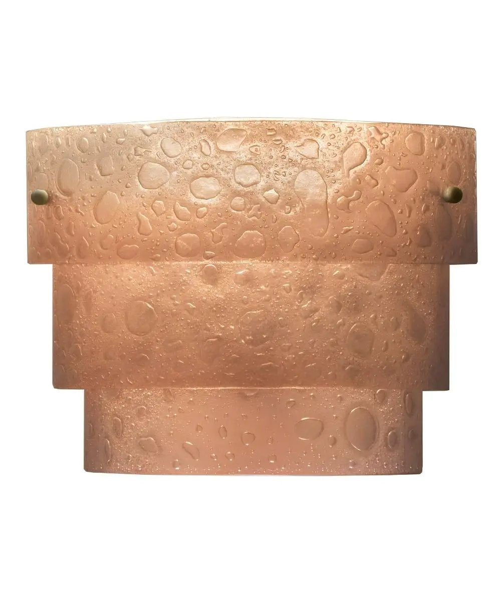 Wall Sconce | 13 Inch Wide | 1 Light | Bronze Bubble Glass