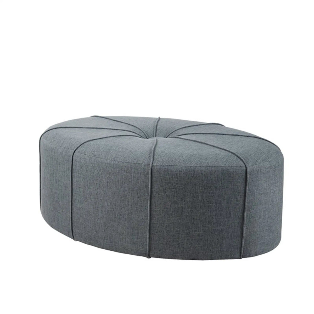 Large Cocktail Ottoman | Modern Style | Button Tufted Top | 48.5 Inch Length