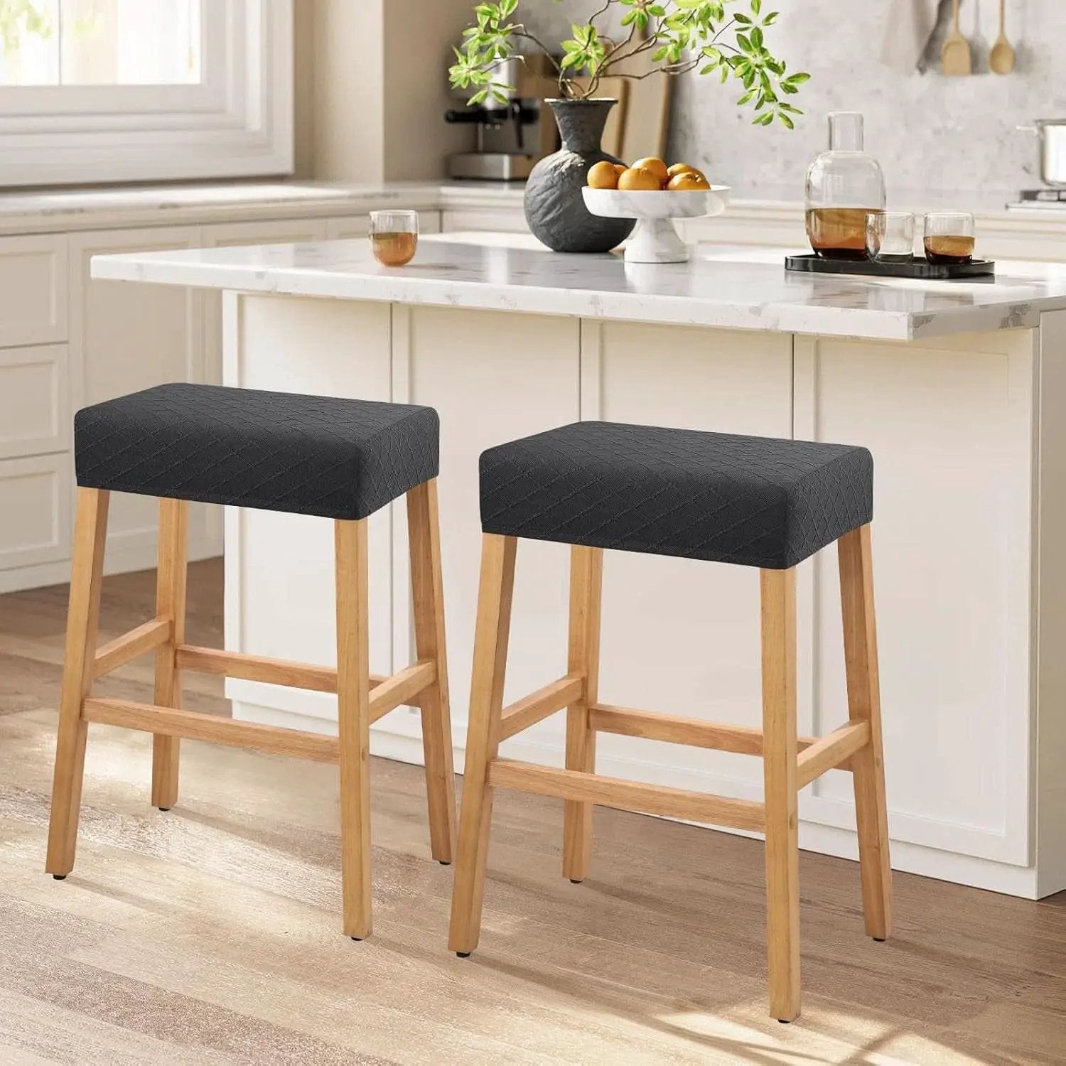 Stretch Waterproof Bar Stool Covers 2 Pack For Counter from PriceLows™