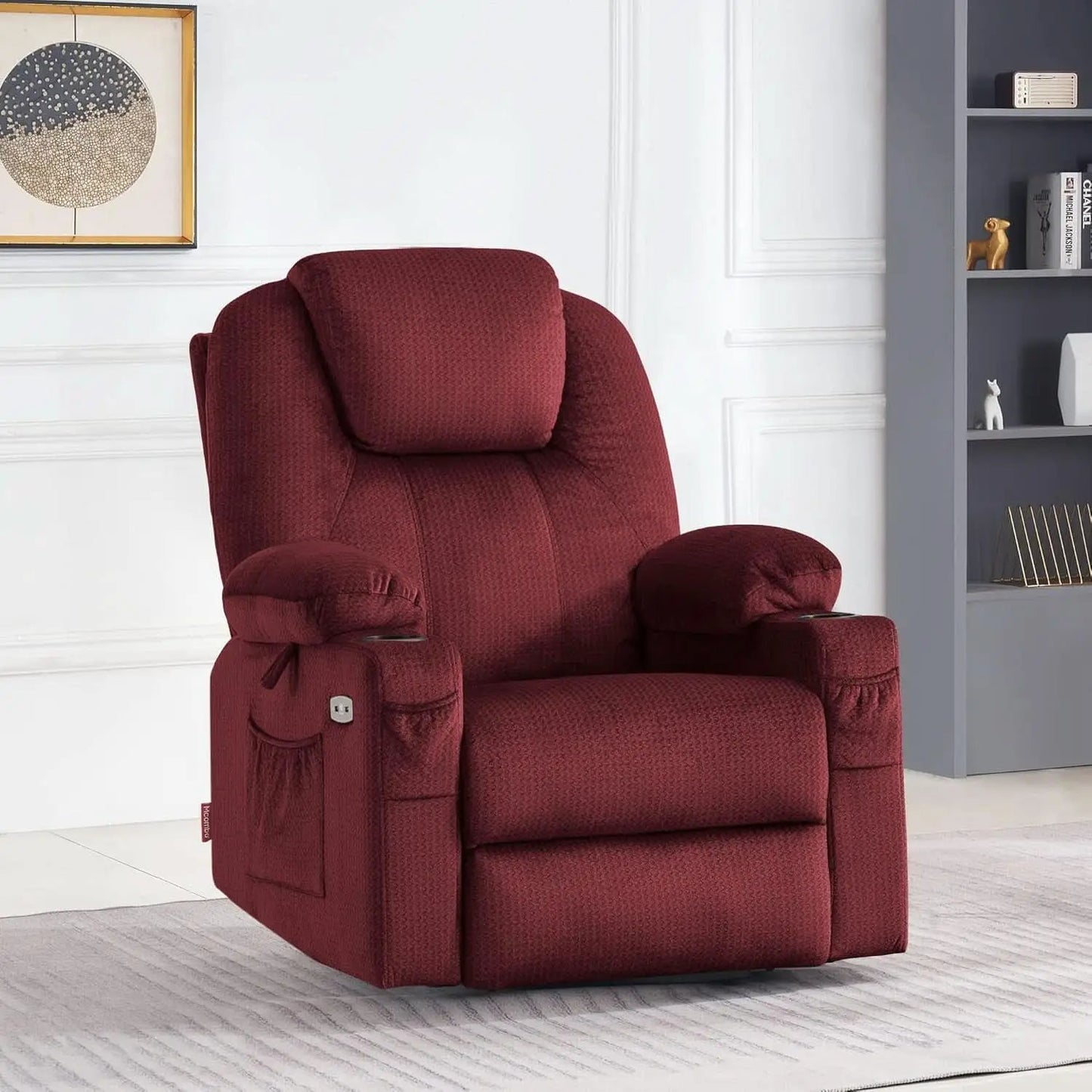 Large Power Lift Recliner Chair With Massage And Heat from PriceLows™