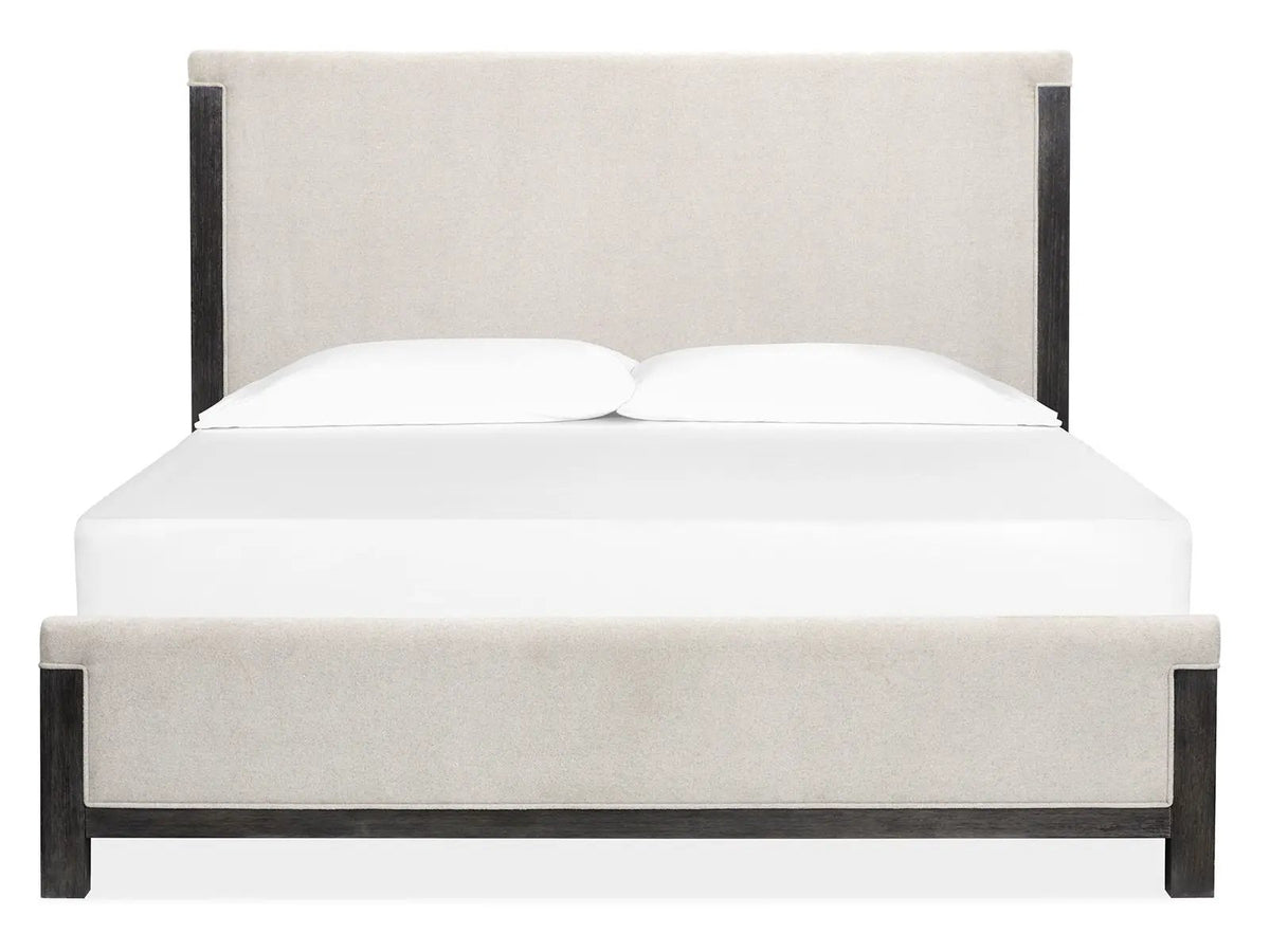 Plum Creek Upholstered Panel Bed | Seasonless Style | Tranquil Elegance | 88 Inch Length