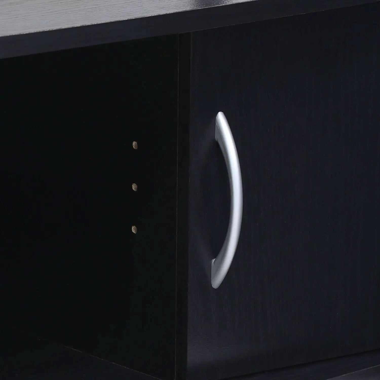 Jaya 55 Inch TV Entertainment Stand Blackwood Wood Cabinet from PriceLows™