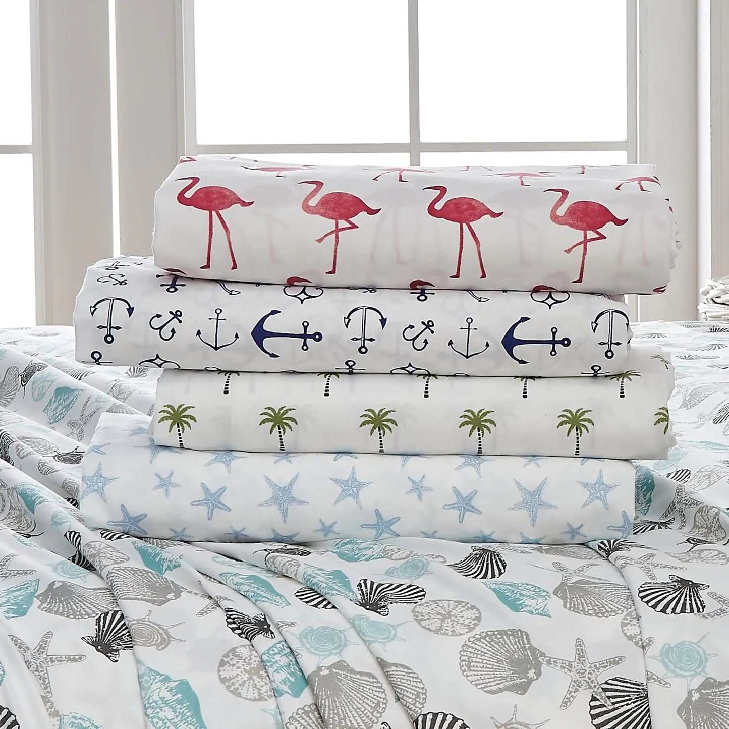 Coastal Printed Sheet Set - Newport Collection from PriceLows™