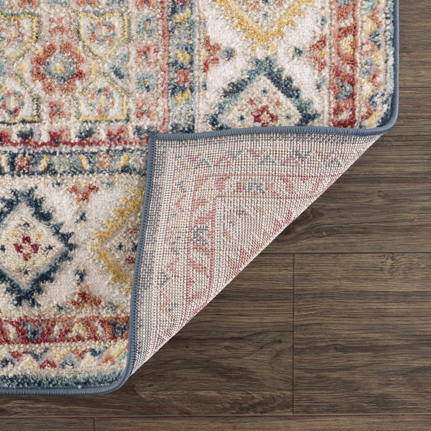 Brend Rust Medallion Area Rug from PriceLows™