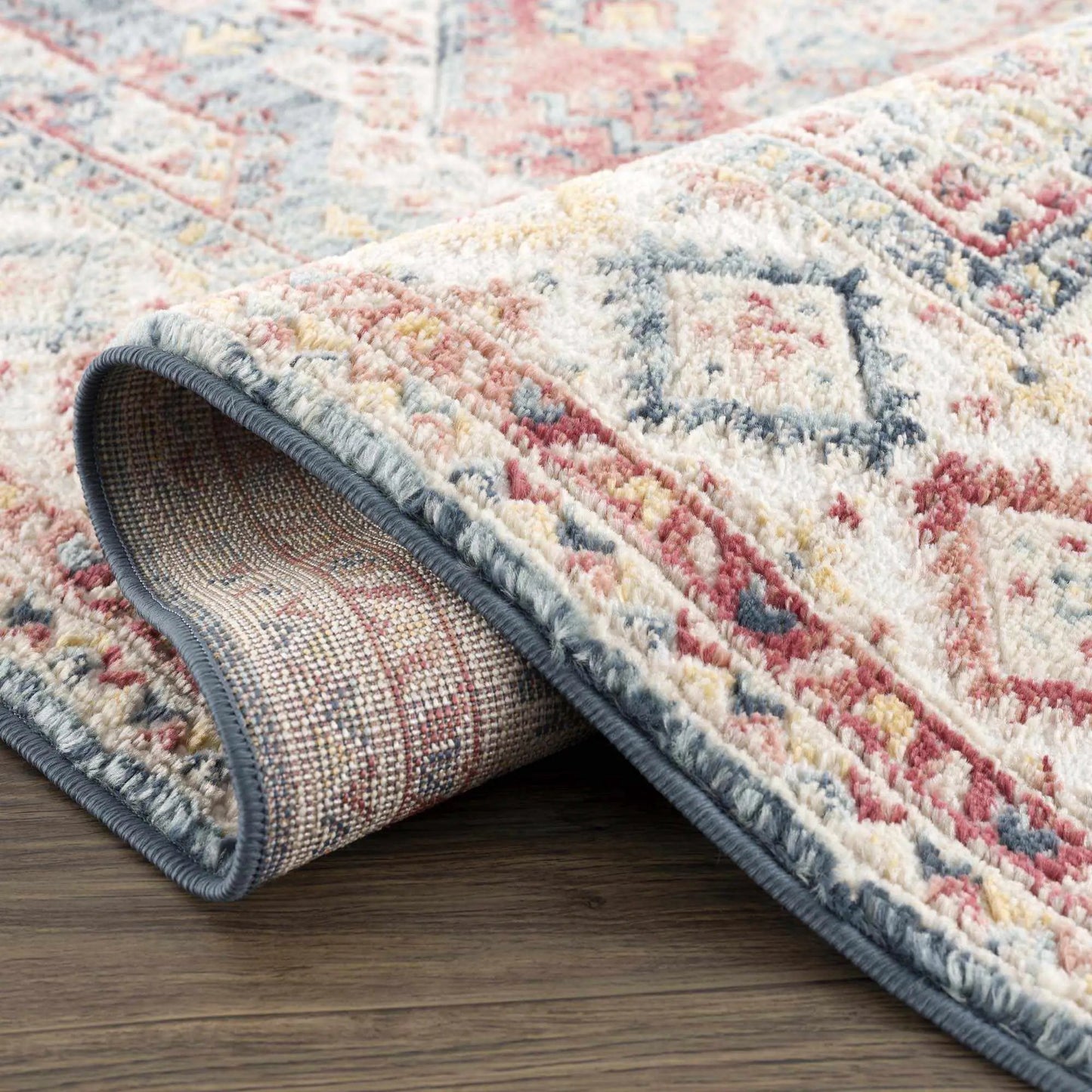 Brend Rust Medallion Area Rug from PriceLows™