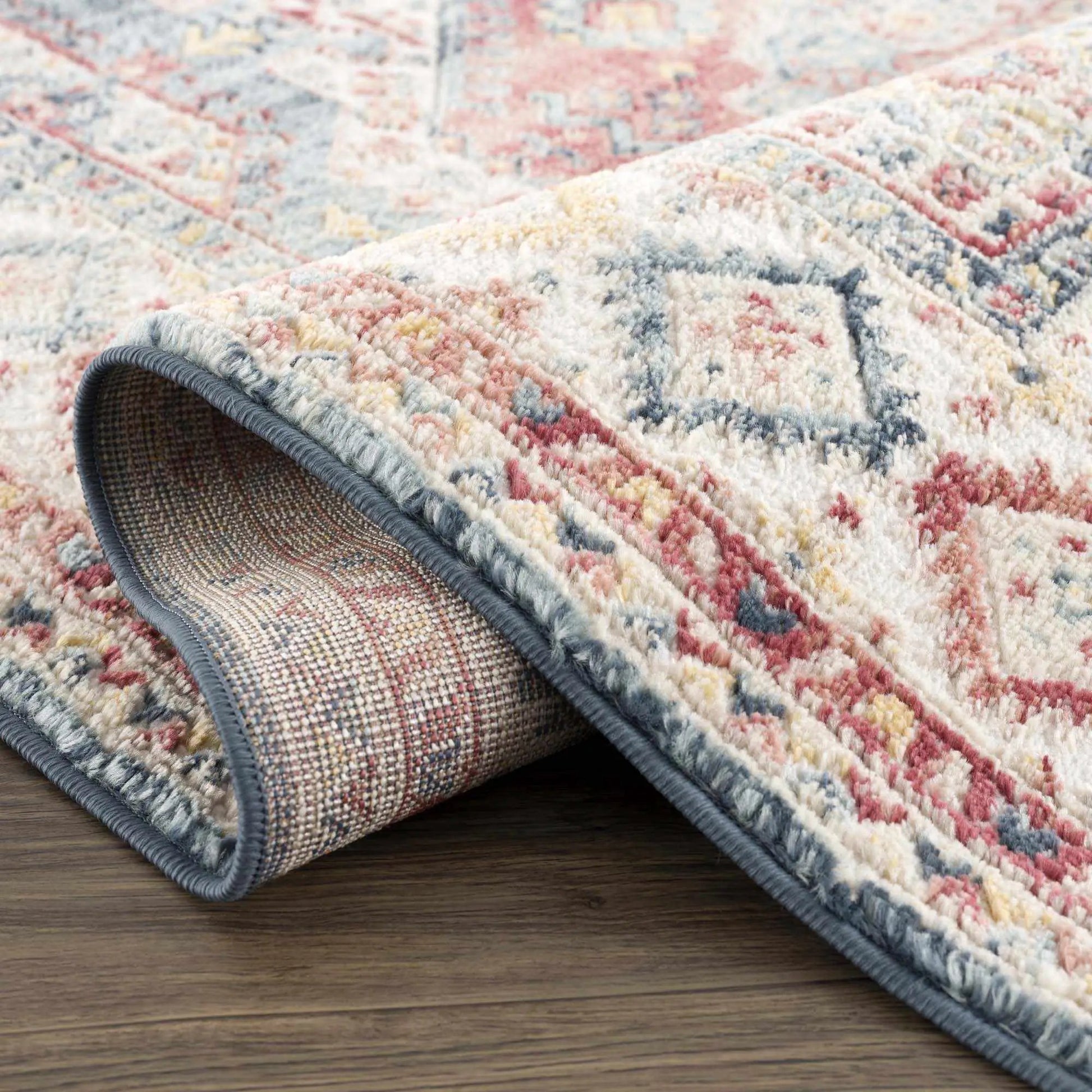 Brend Rust Medallion Area Rug from PriceLows™
