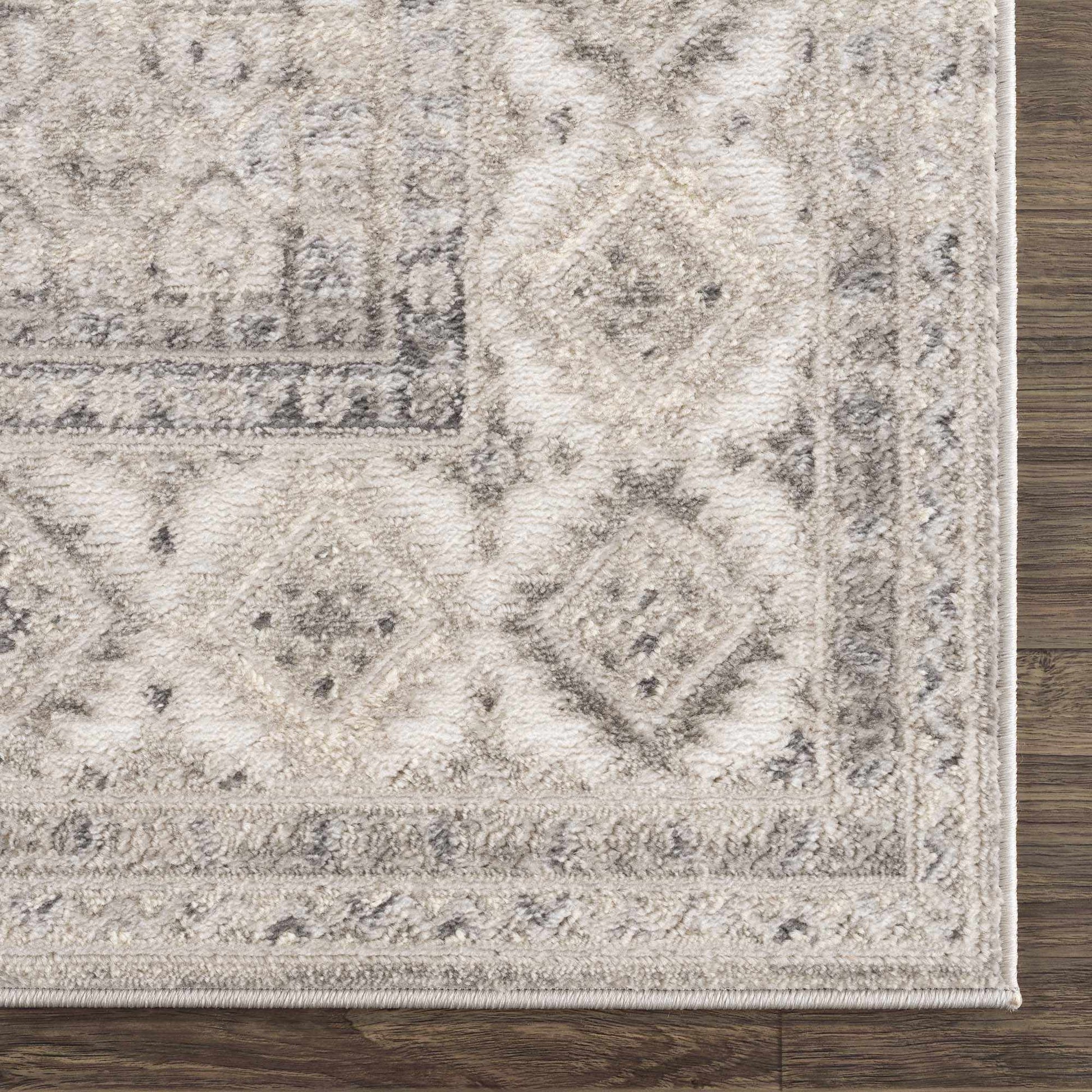 Brend Taupe Medallion Area Rug from PriceLows™