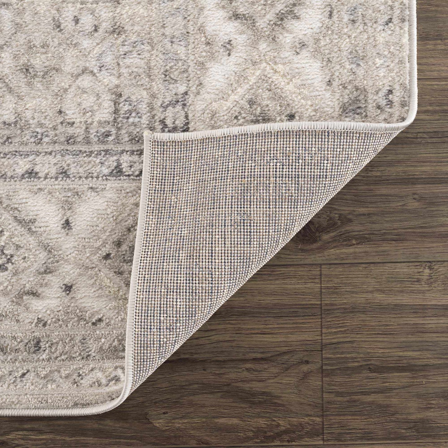 Brend Taupe Medallion Area Rug from PriceLows™