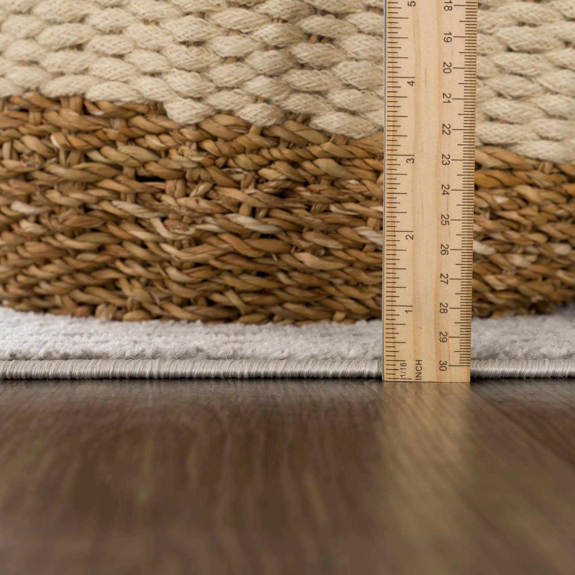 Brend Taupe Medallion Area Rug from PriceLows™