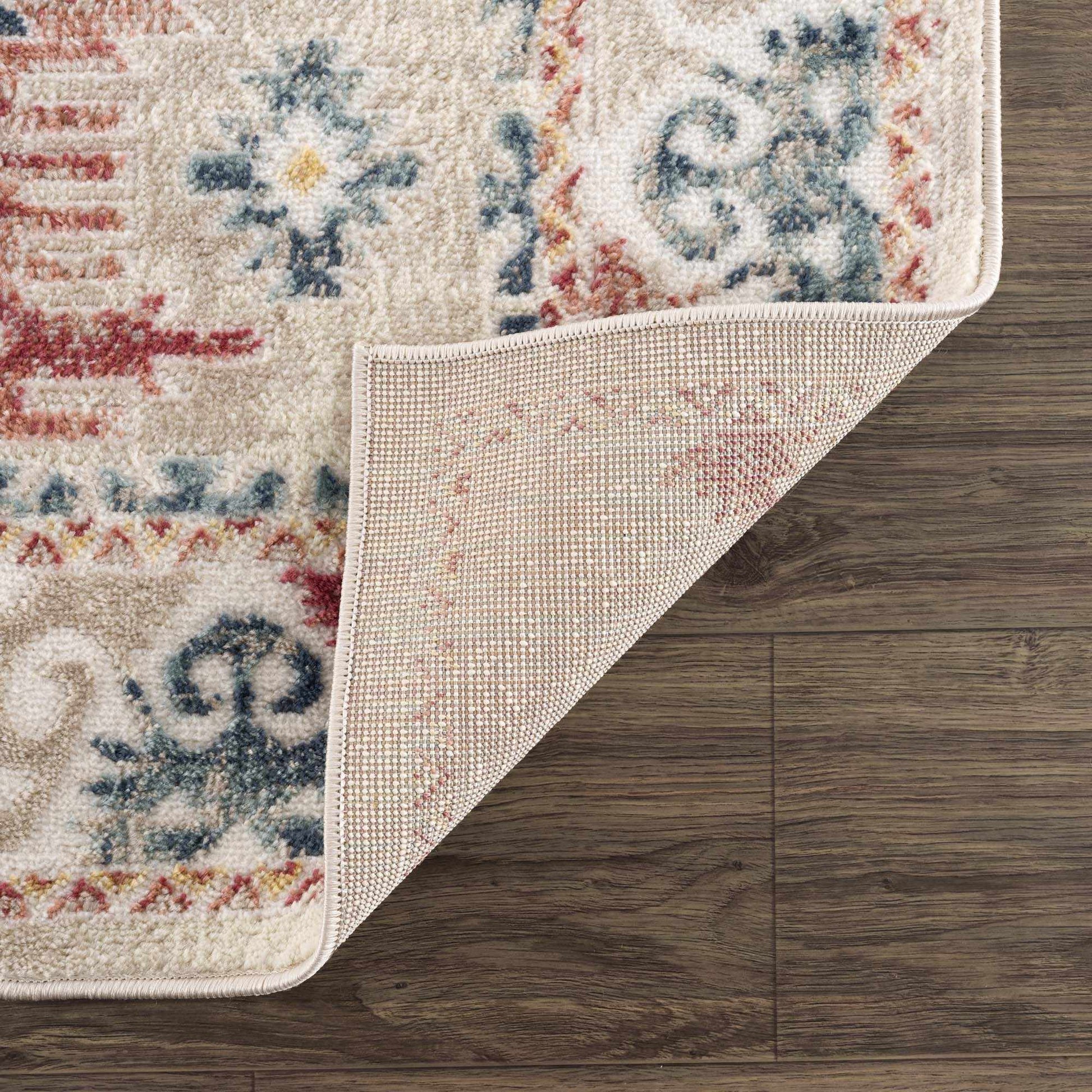 Bindi Blue & Rose Area Rug from PriceLows™