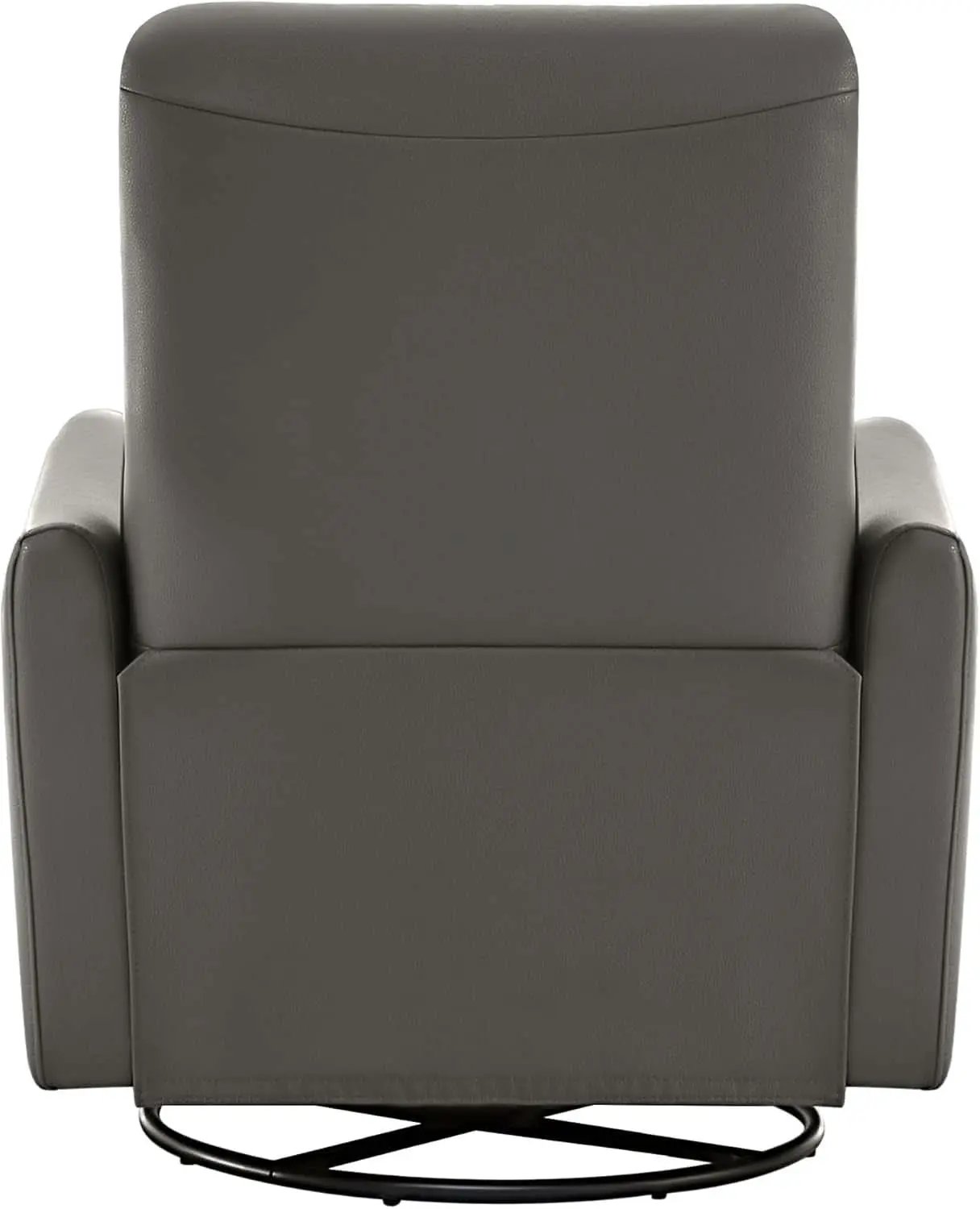 Power Recliner Chair USB Charging Charcoal Faux Leather from PriceLows™