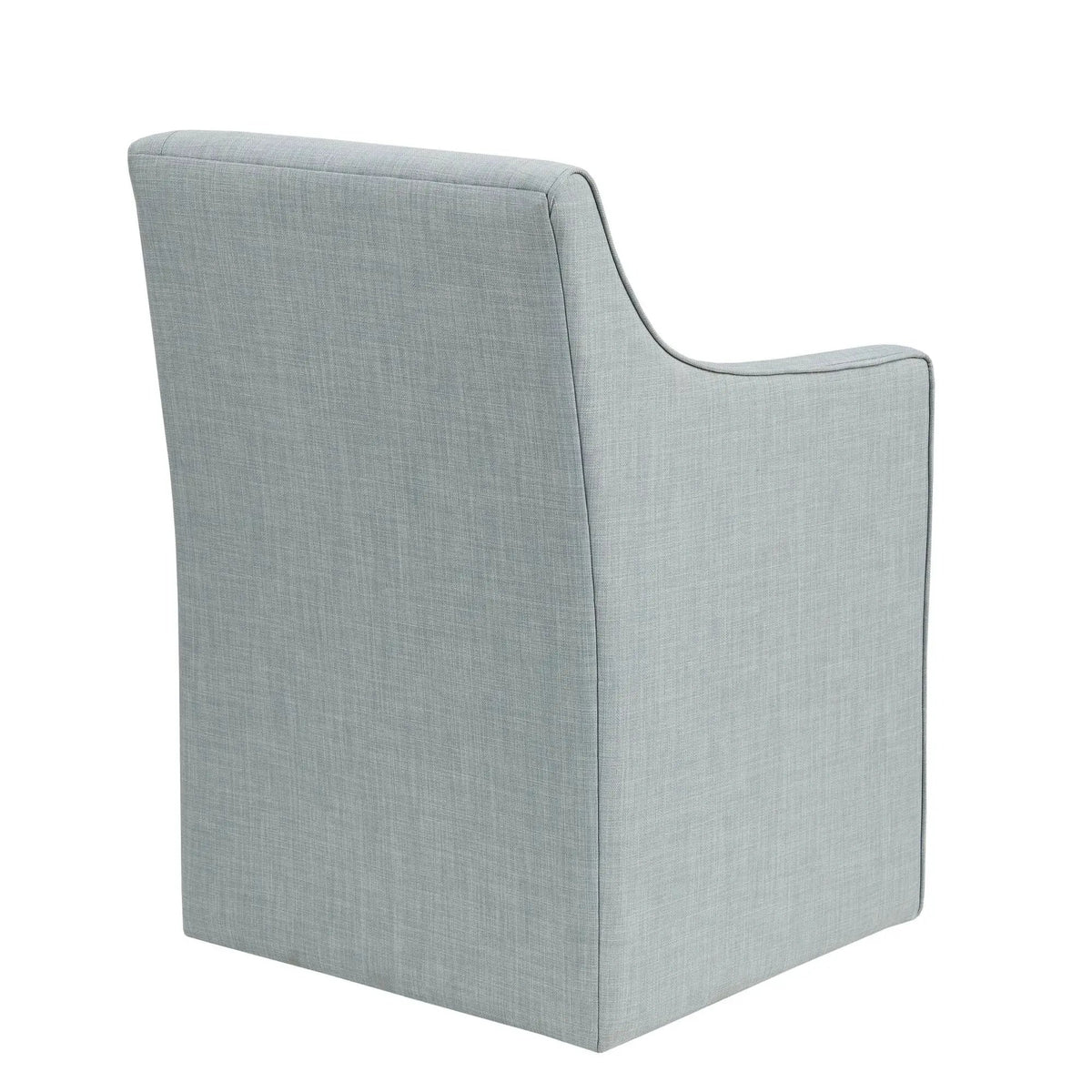 Traditional Dining Armchair | Upholstered | Fully Assembled | Gray
