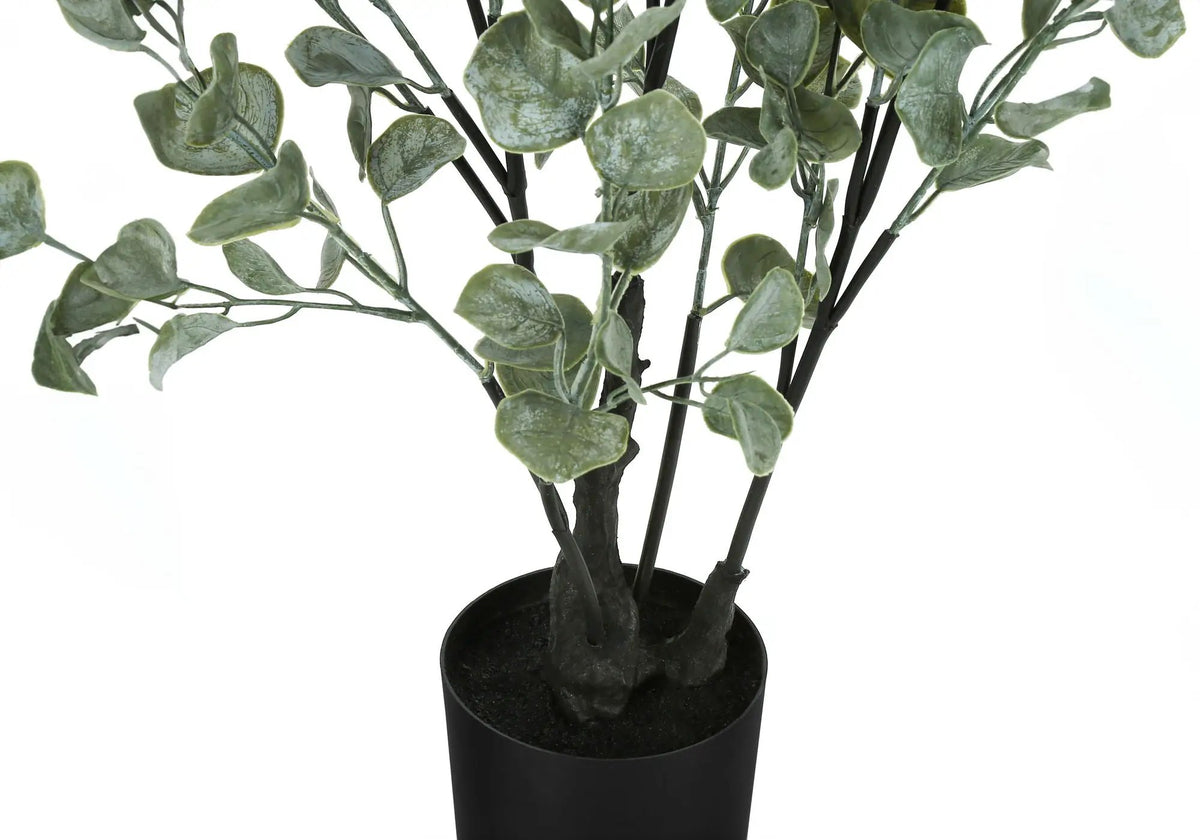 35 Inch Artificial Eucalyptus Tree | Indoor Faux Floor Plant | Potted | Natural Aesthetic
