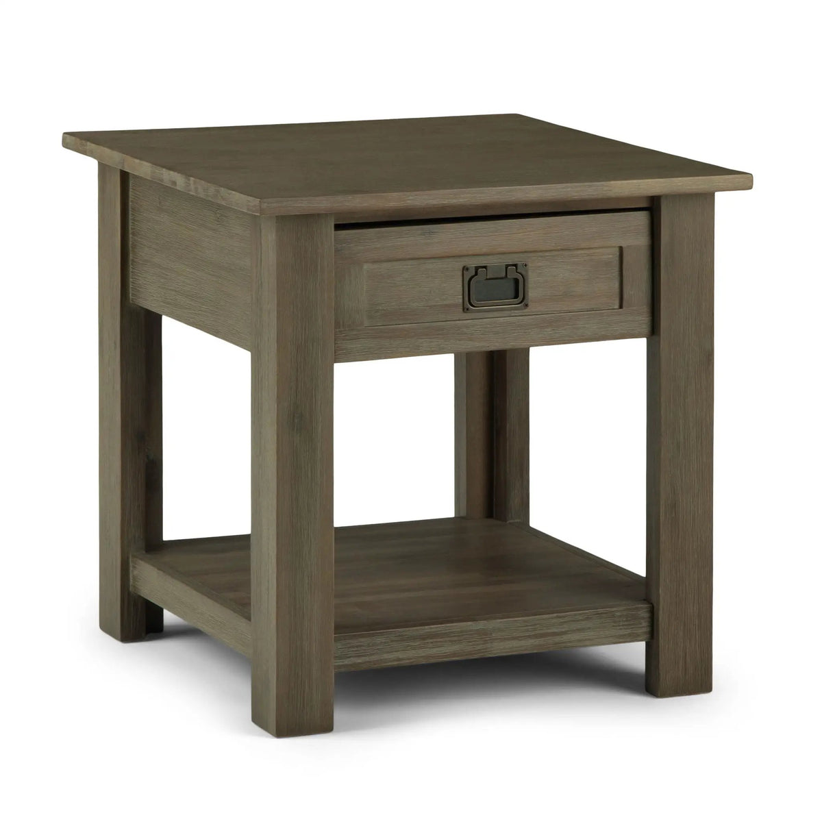 Monroe Handcrafted Side Table | Solid Acacia Hardwood | NC Lacquer Finish | 38 Inch Square