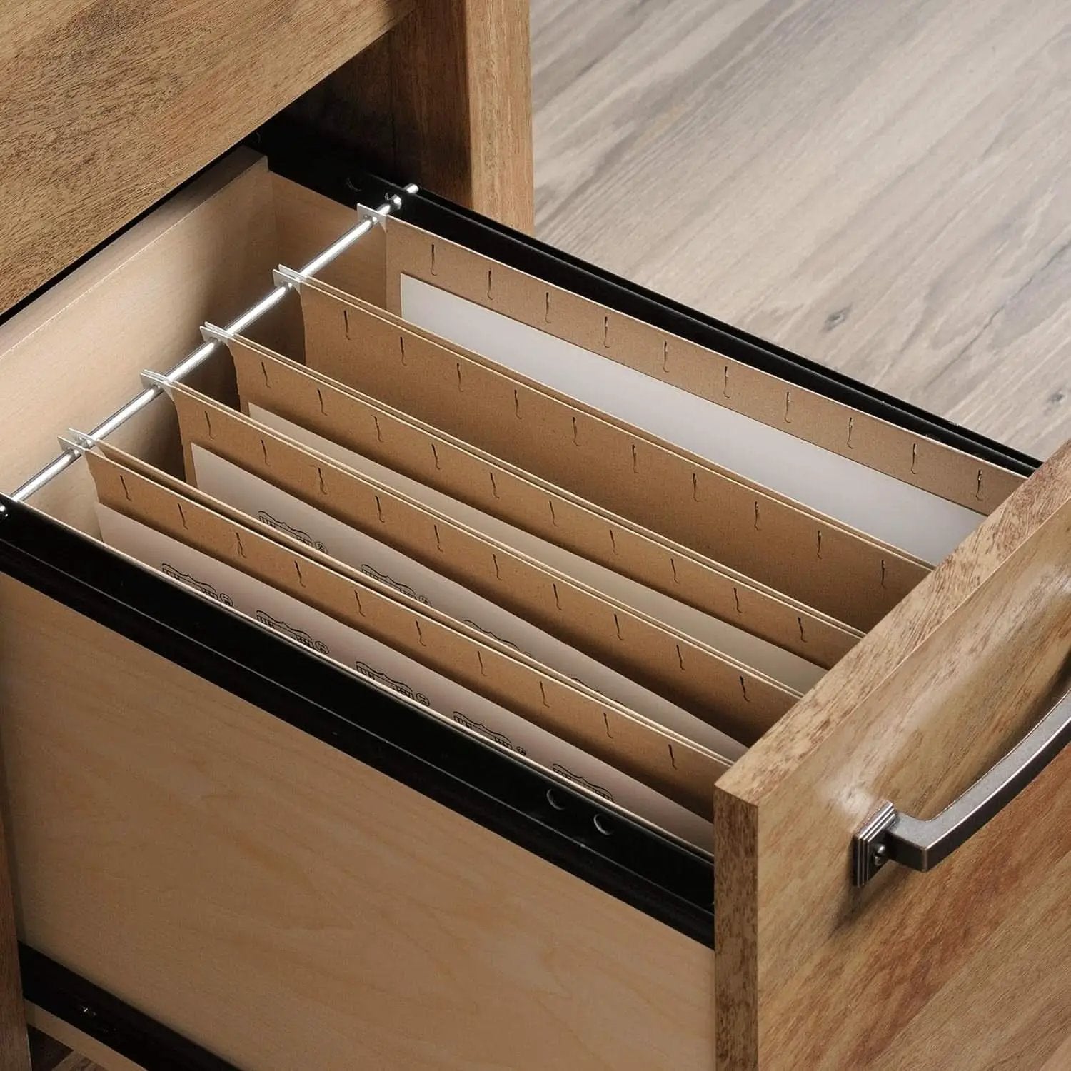 Sindoori Mango Computer Desk With Integrated Drawers from PriceLows™
