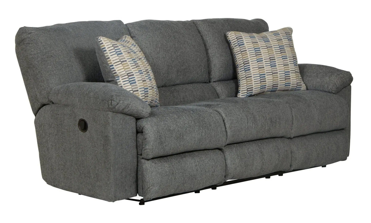 Tyler Reclining Sofa | 4 Pieces | Chenille & Fabric | Living Room