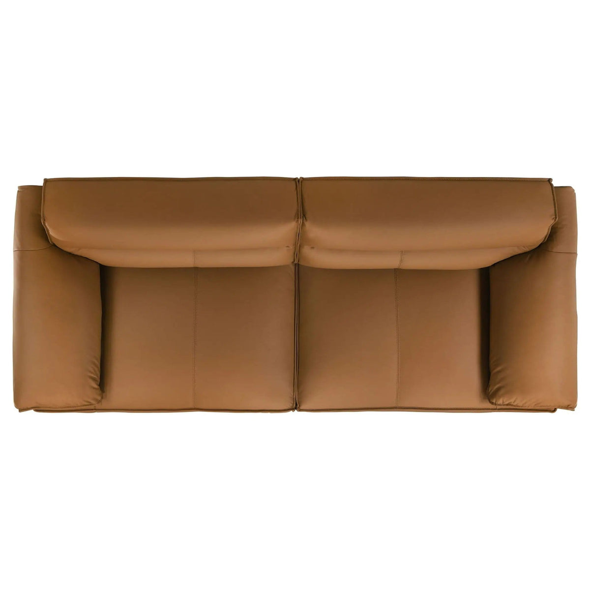 Buxton 2-piece Leather Upholstered Sofa Set | 2-Piece Set | Leather | Orange