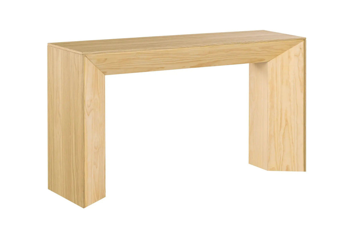 Harold Coffee Table | Wood Finish | Thickened Fixed Tabletop | Warm Classic Design