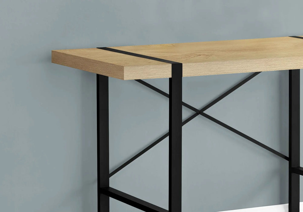 Computer Desk For Home Office | 49 Inch Width | Thick-Panel Desktop | Sturdy Metal Legs