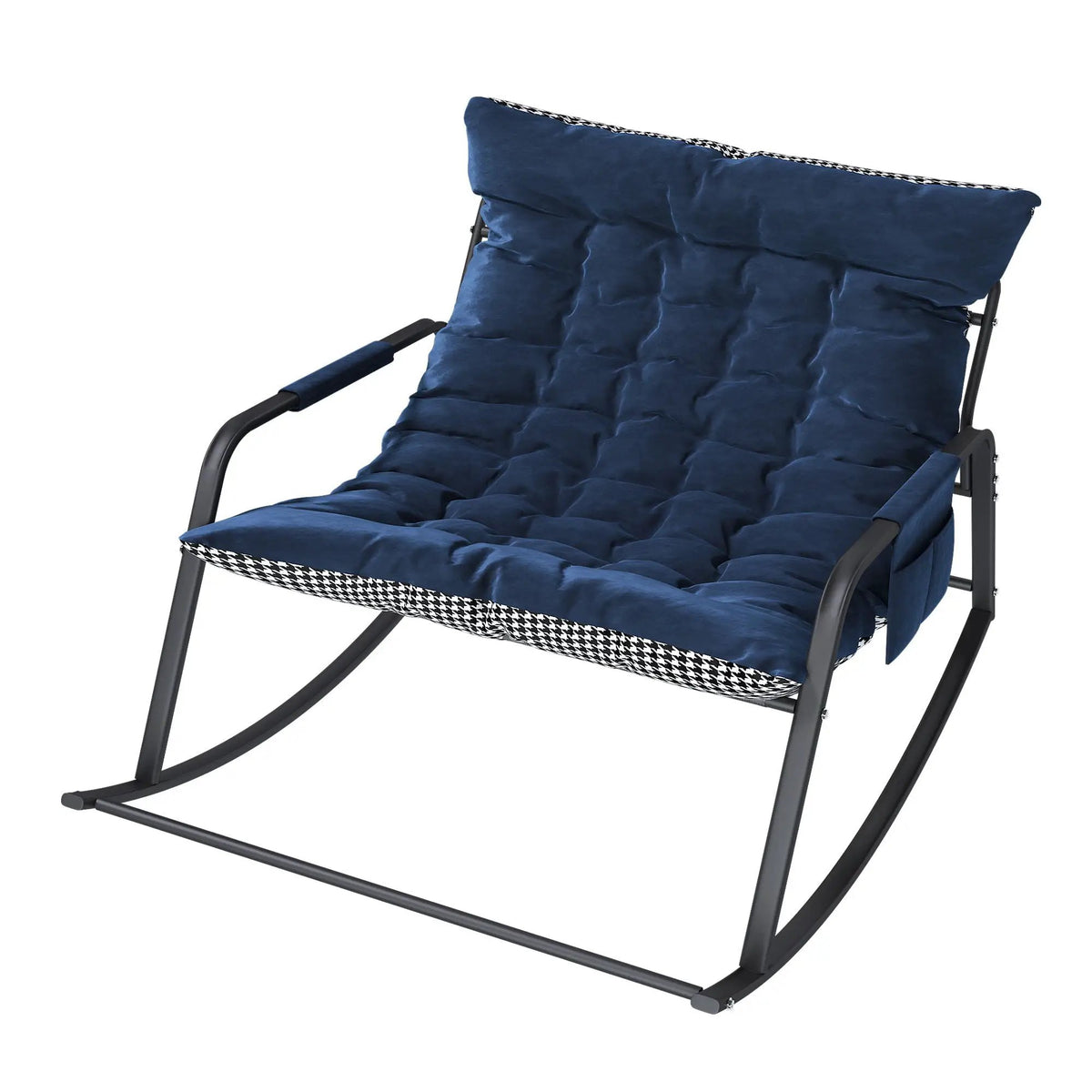 Rocking Chair With Storage | Cushions And Armrests | Quick-Recovery Cushion | All-Weather Indoor Outdoor
