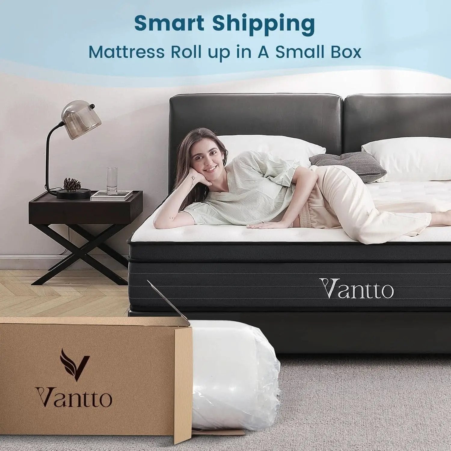 Industrial Grade Size Memory Foam Hybrid Mattress Stability Pro Plus from PriceLows™