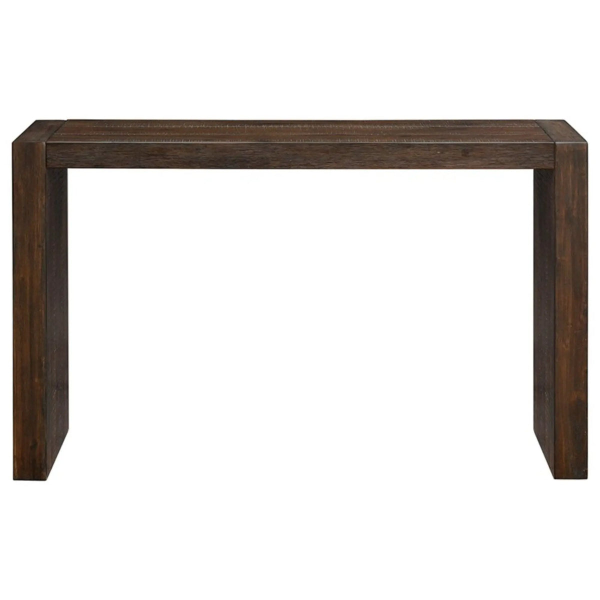 Modern Console Table | 54 Inch Width | Solid Wood Construction | Clean-Lined Design